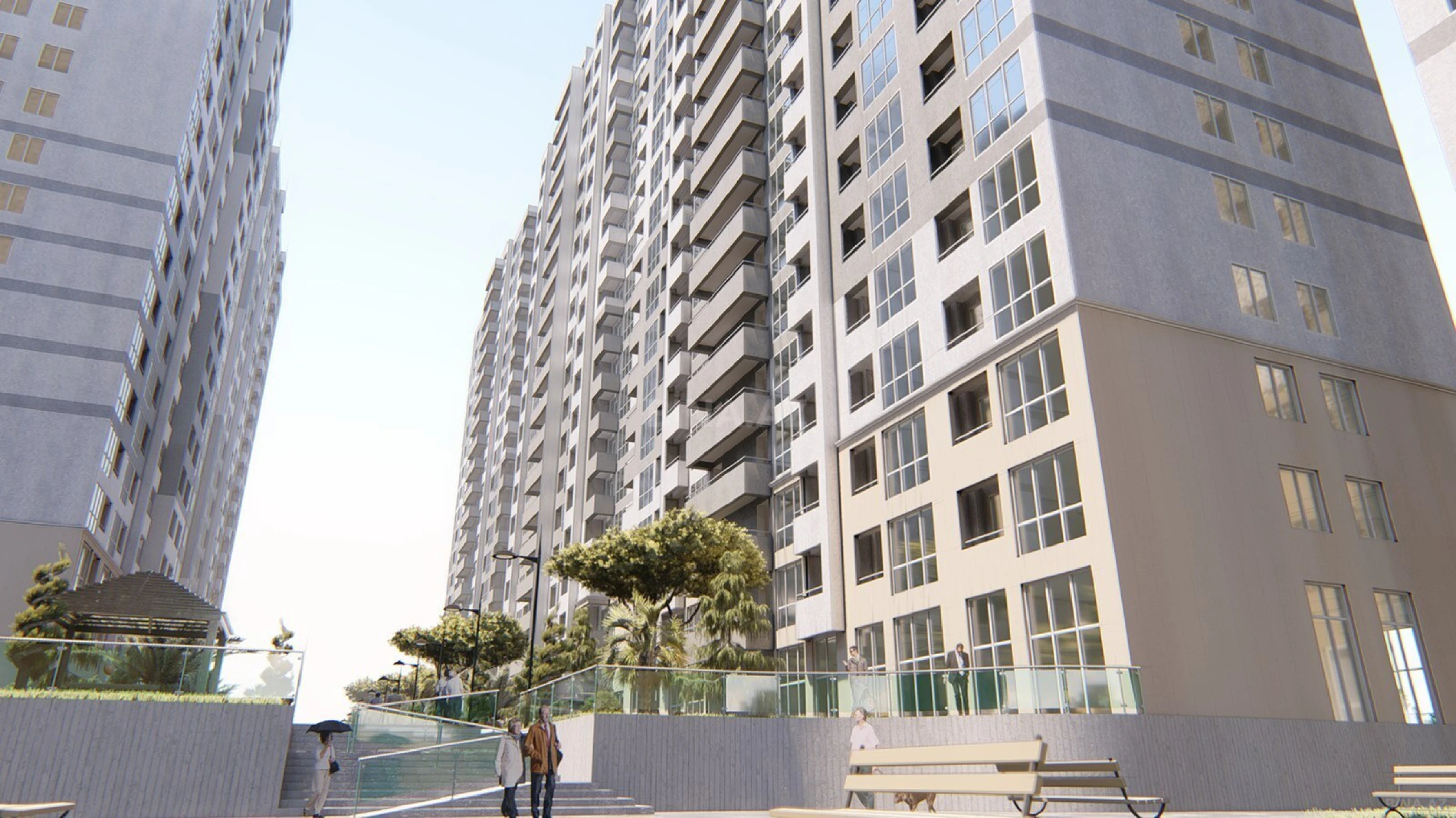 Kirayə verilir 1 otaqlı mənzil 40 m²