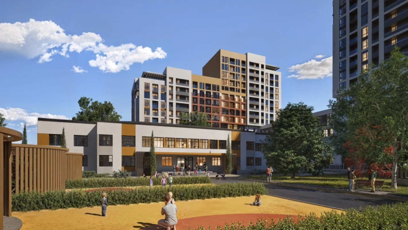 Satılır 1 otaqlı mənzil 56 m²