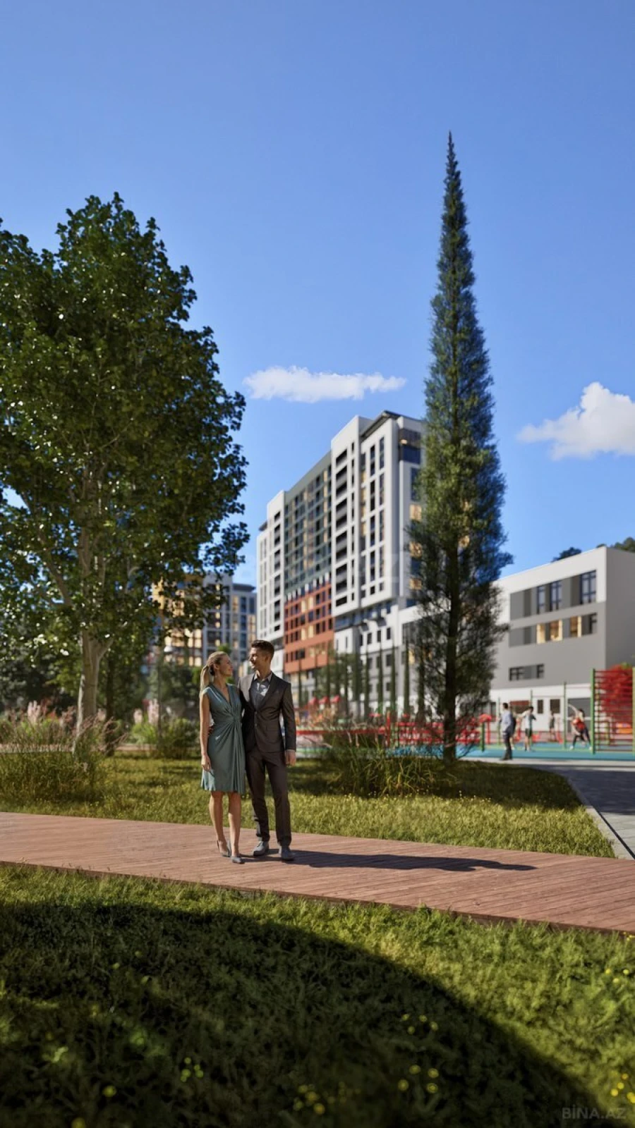 Satılır 1 otaqlı mənzil 56 m²