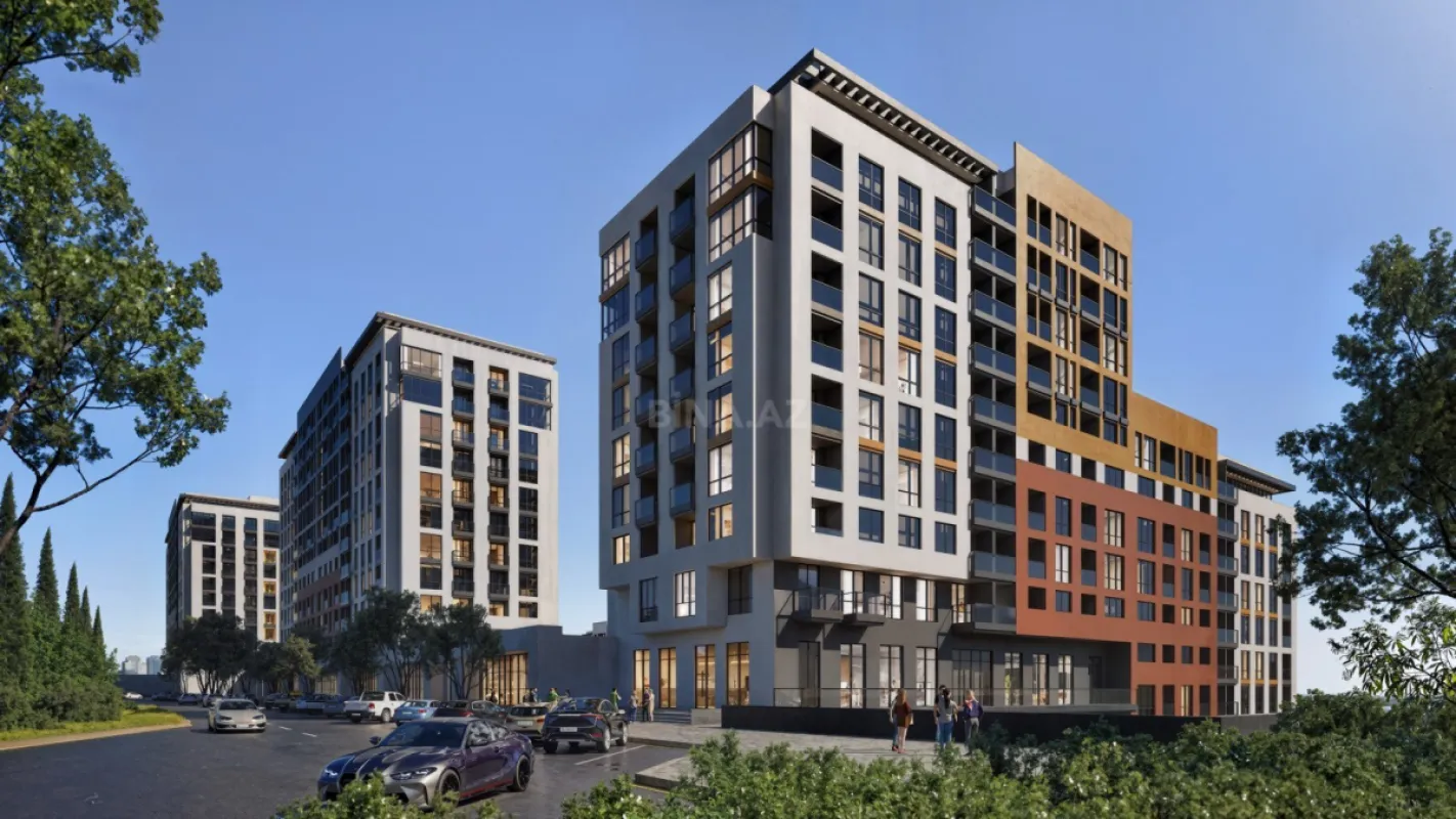 Satılır 1 otaqlı mənzil 56 m²