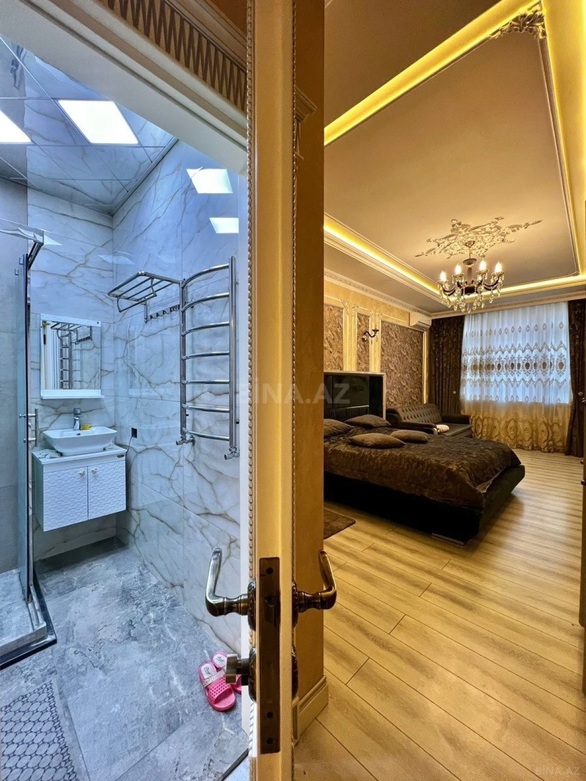 Kirayə verilir 4 otaqlı mənzil 180 m²