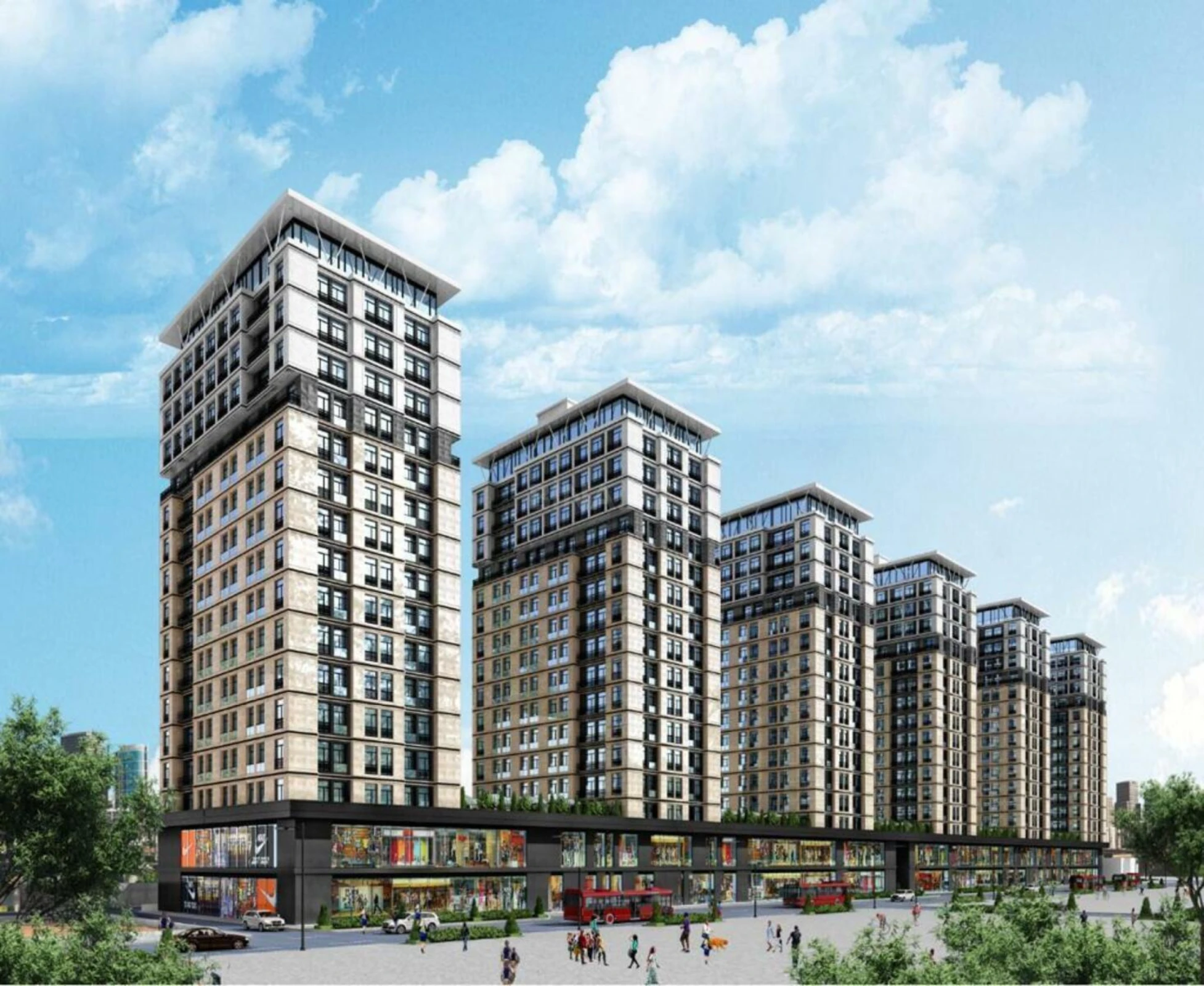 Satılır 3 otaqlı mənzil 165 m²