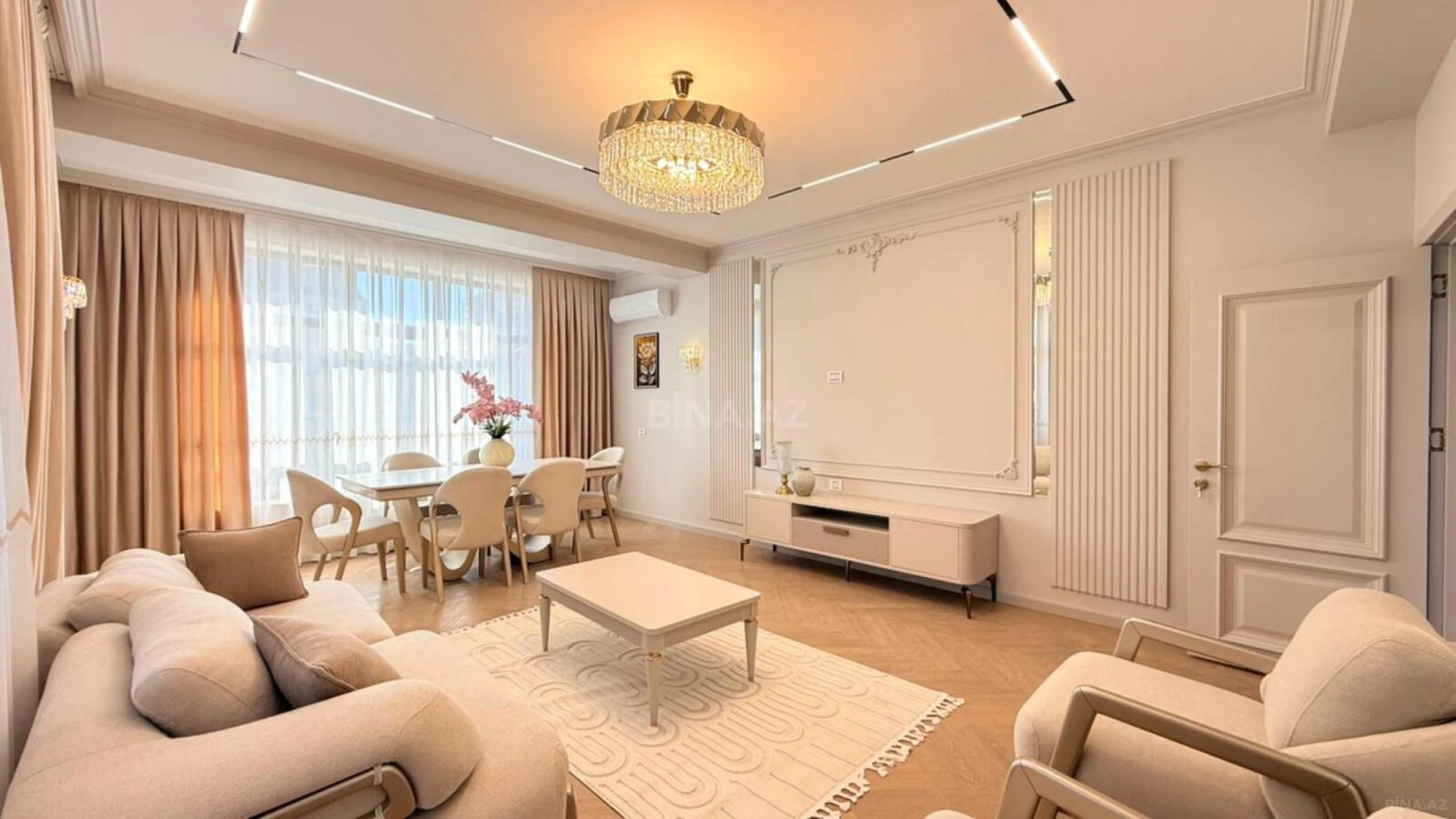 Satılır 3 otaqlı mənzil 113 m²