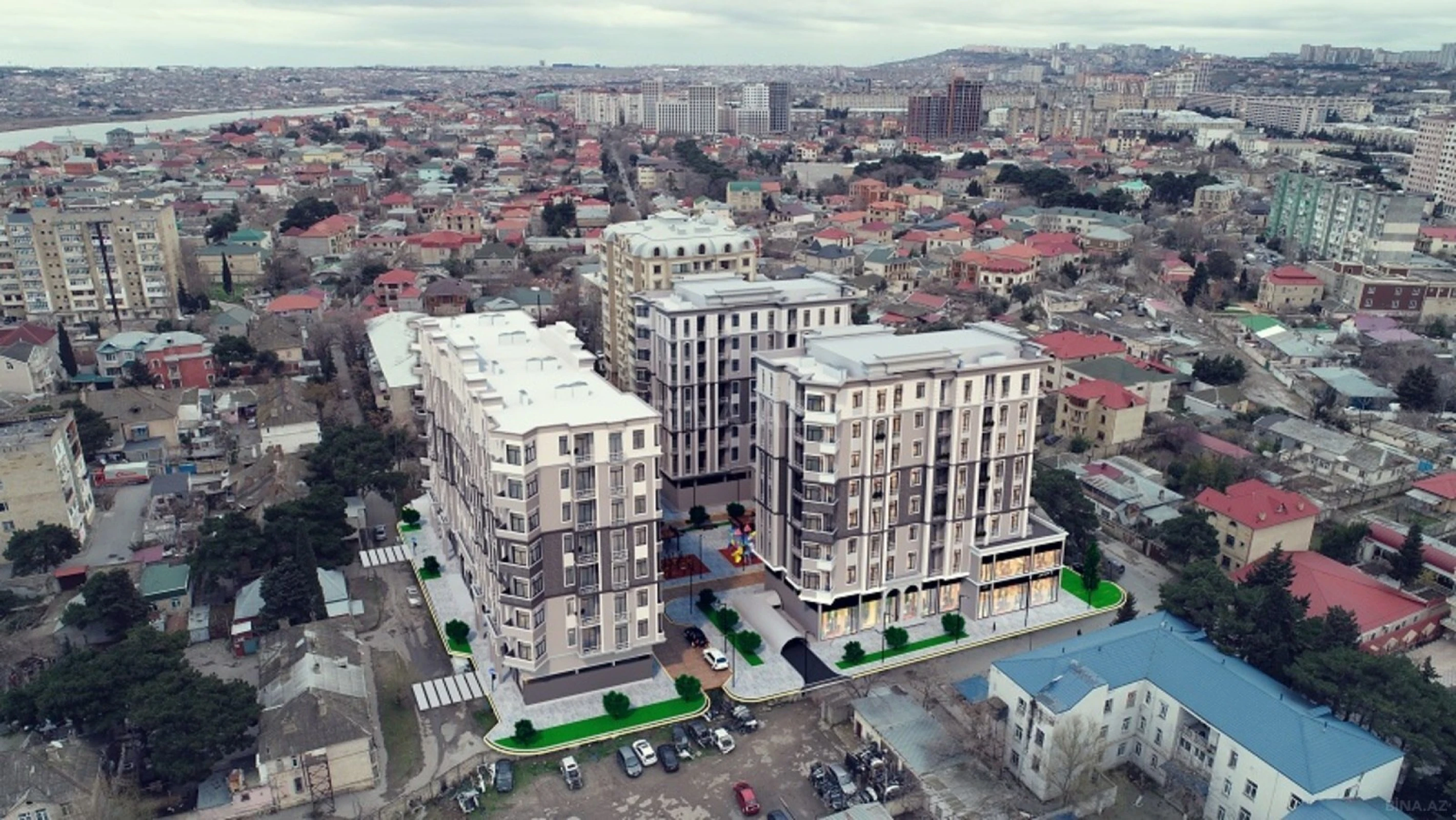 Satılır 4 otaqlı mənzil 142.5 m²