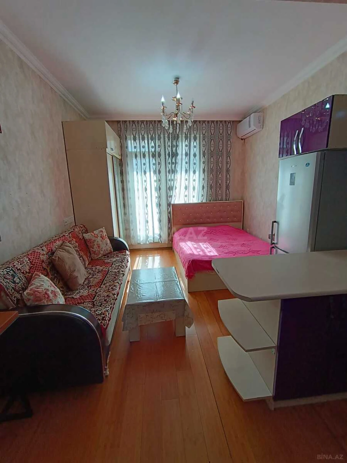 Kirayə verilir 1 otaqlı mənzil 35 m²