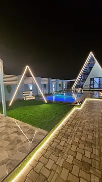 Kirayə verilir 2 otaqlı həyət evi 120 m² — Qəbələ 2 otaq 120.00 m²