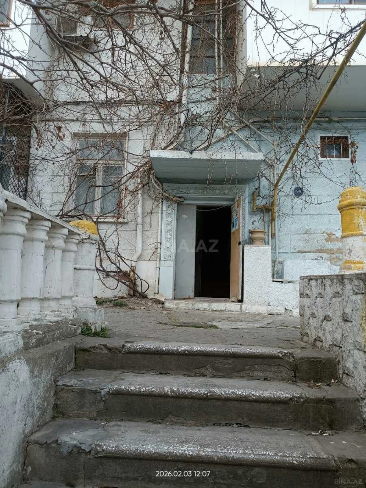 Kirayə verilir 3 otaqlı mənzil 60 m²