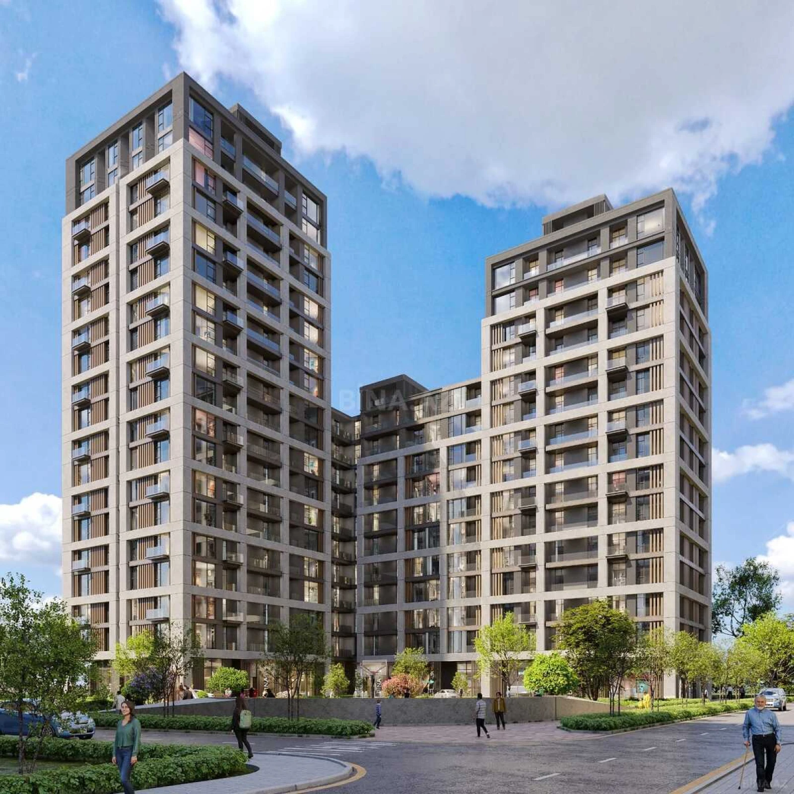 Satılır 2 otaqlı mənzil 89.4 m²