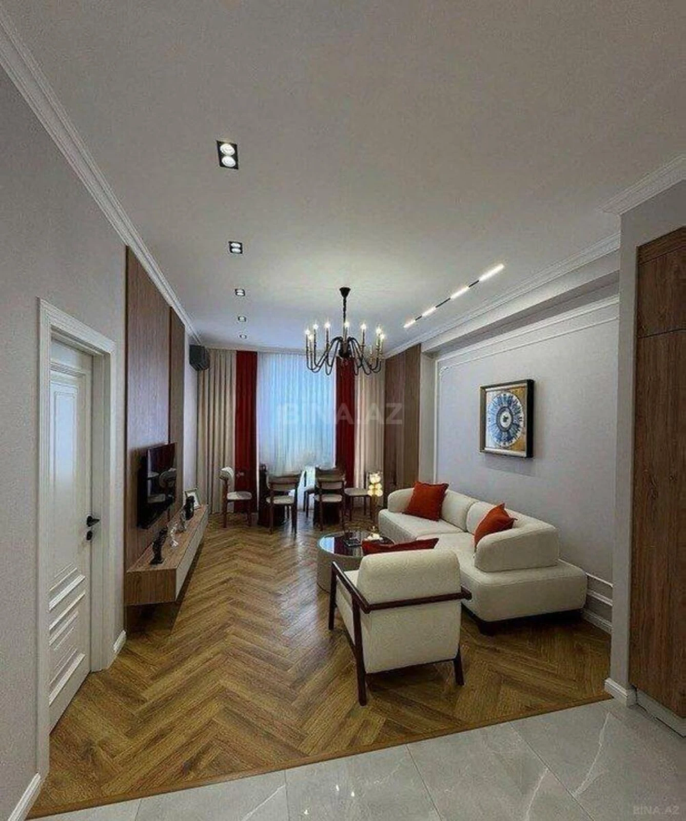 Satılır 2 otaqlı mənzil 55 m²