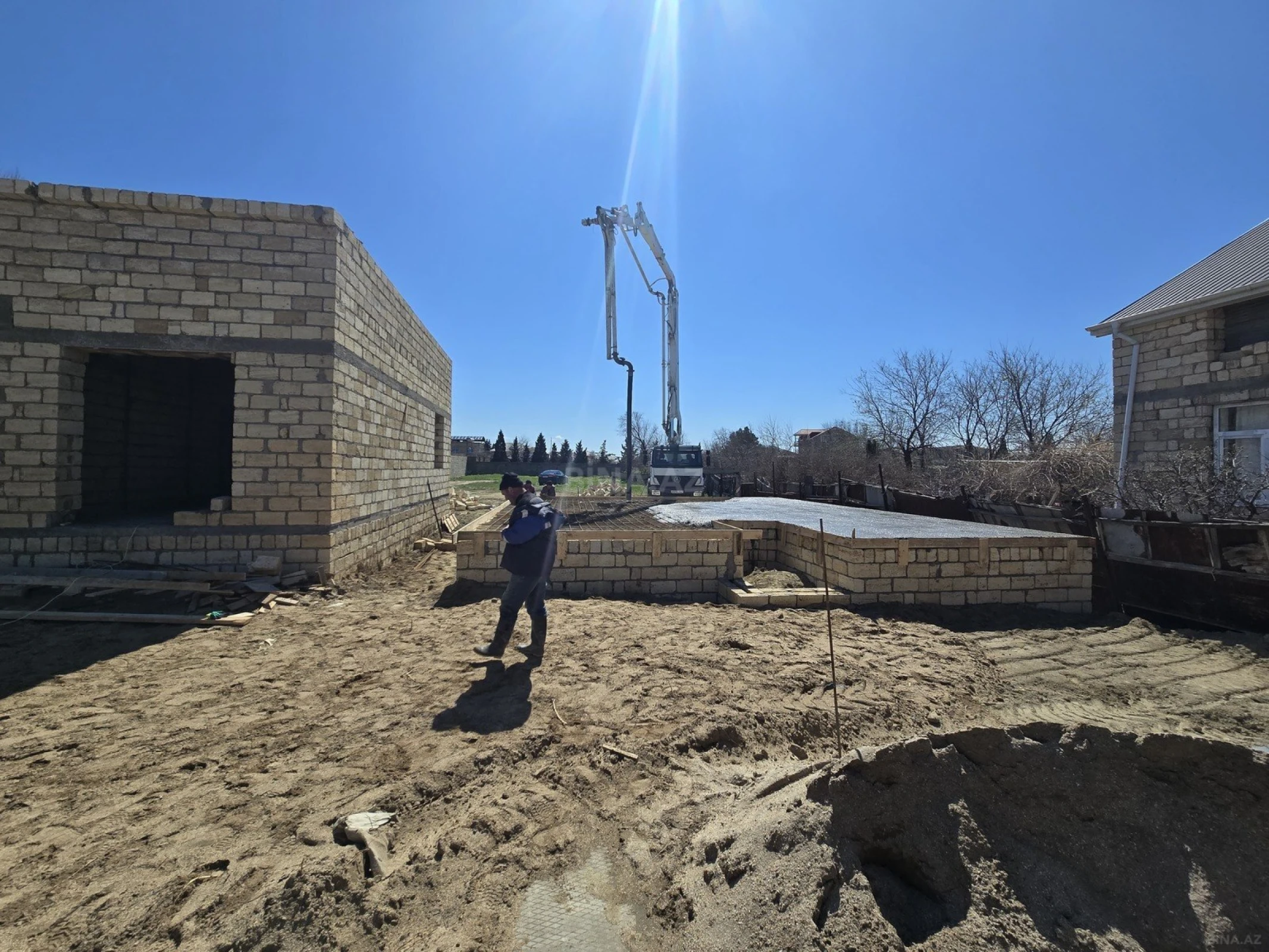 Satılır 3 otaqlı həyət evi 100 m²