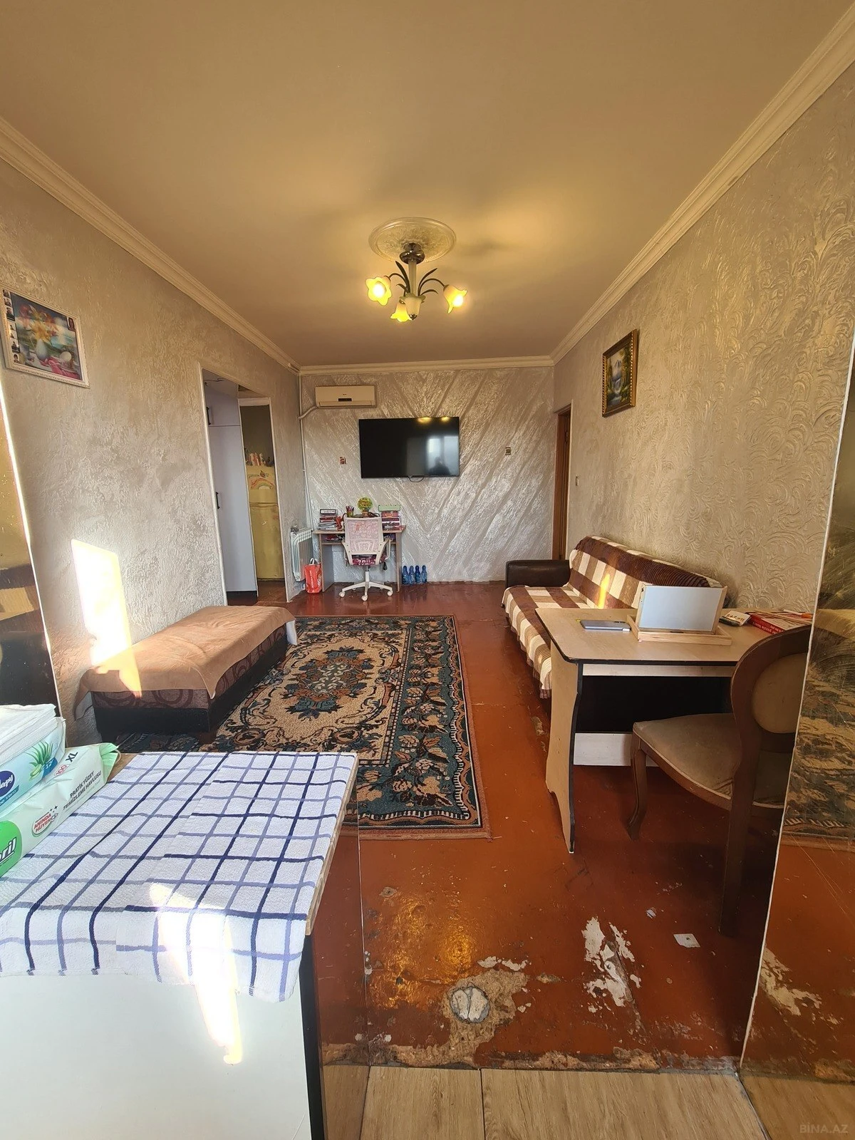 Satılır 2 otaqlı mənzil 45 m²