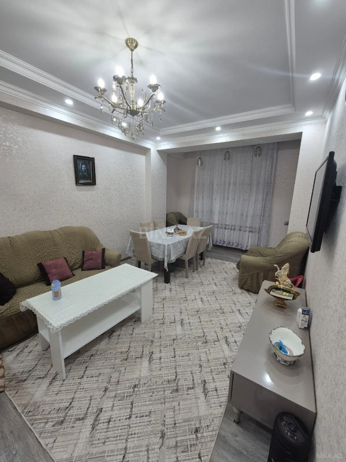 Satılır 2 otaqlı mənzil 58 m²