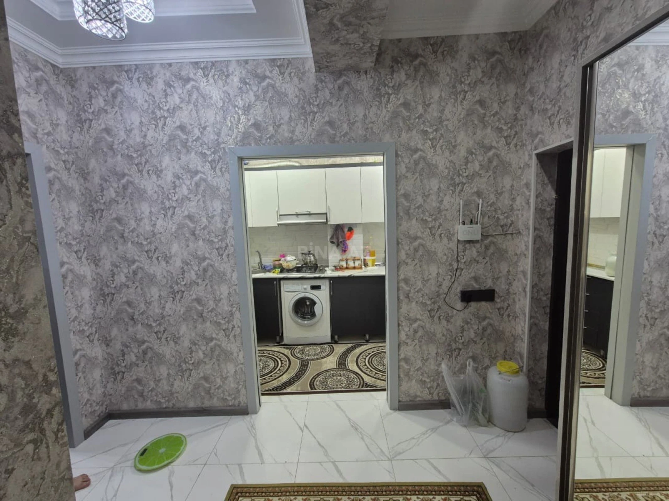 Satılır 2 otaqlı mənzil 58 m²