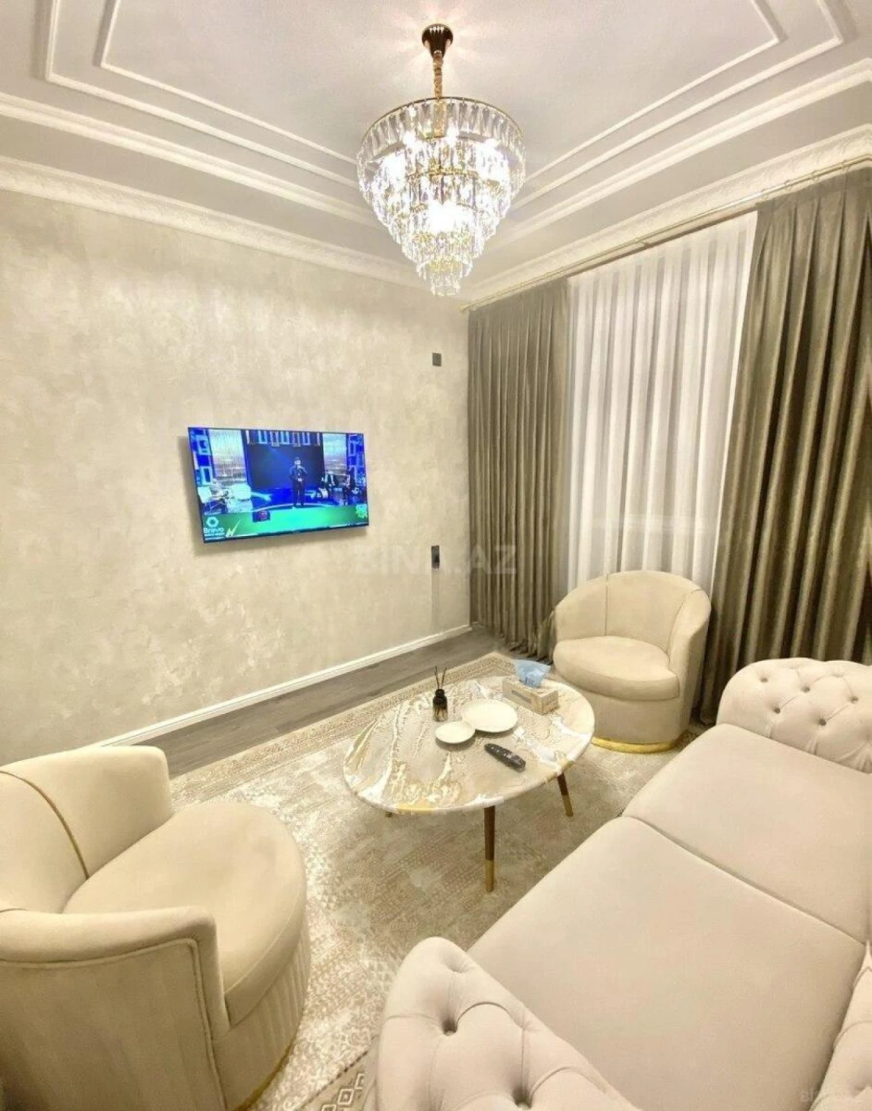 Satılır 2 otaqlı mənzil 52.9 m²