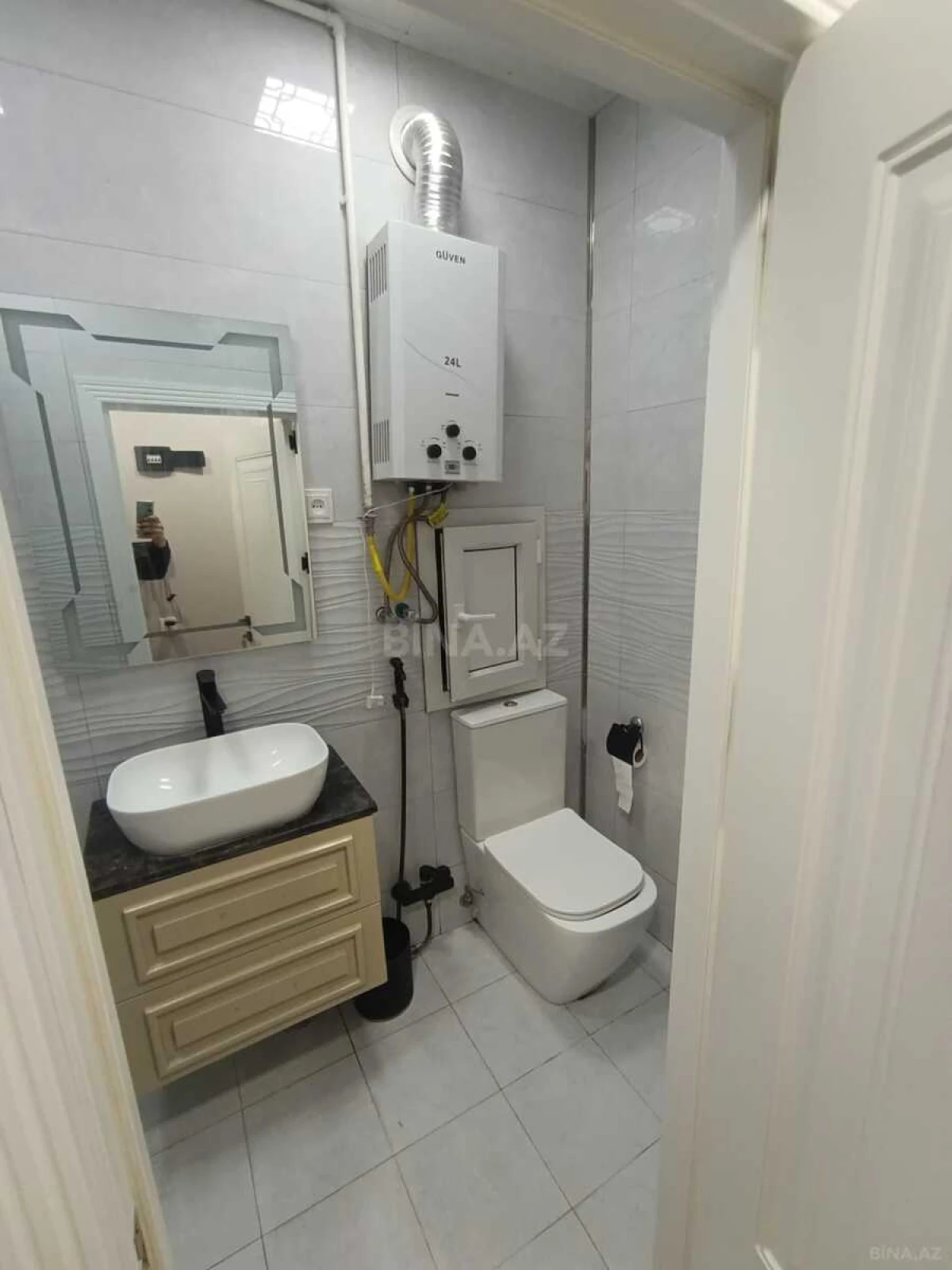 Kirayə verilir 1 otaqlı mənzil 35 m²