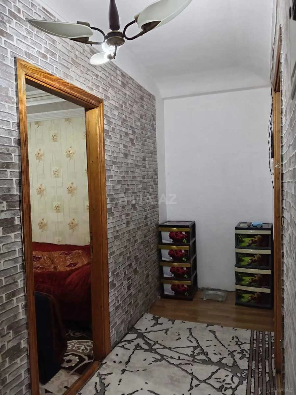 Satılır 2 otaqlı mənzil 45 m²