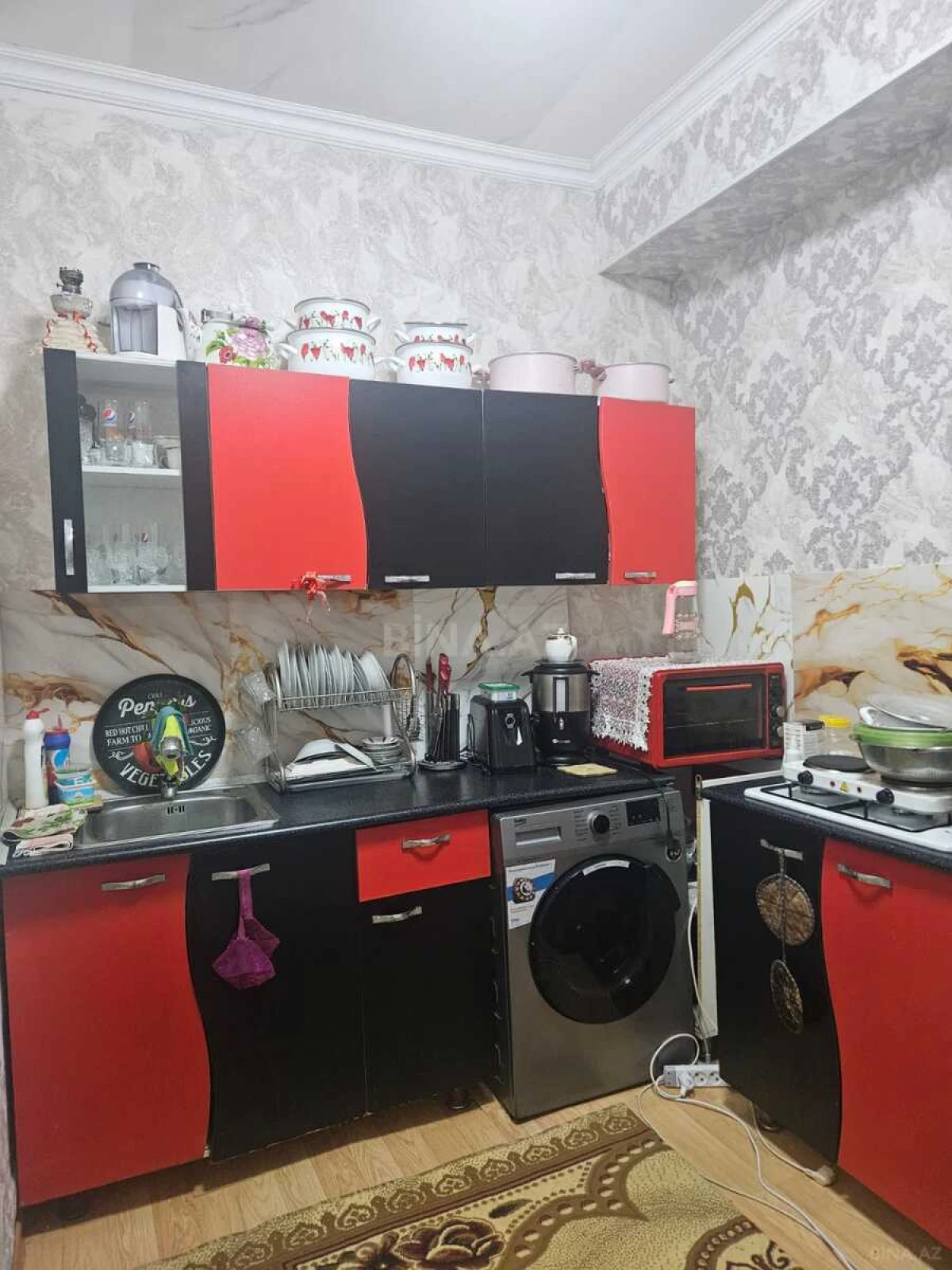 Satılır 2 otaqlı mənzil 36 m²