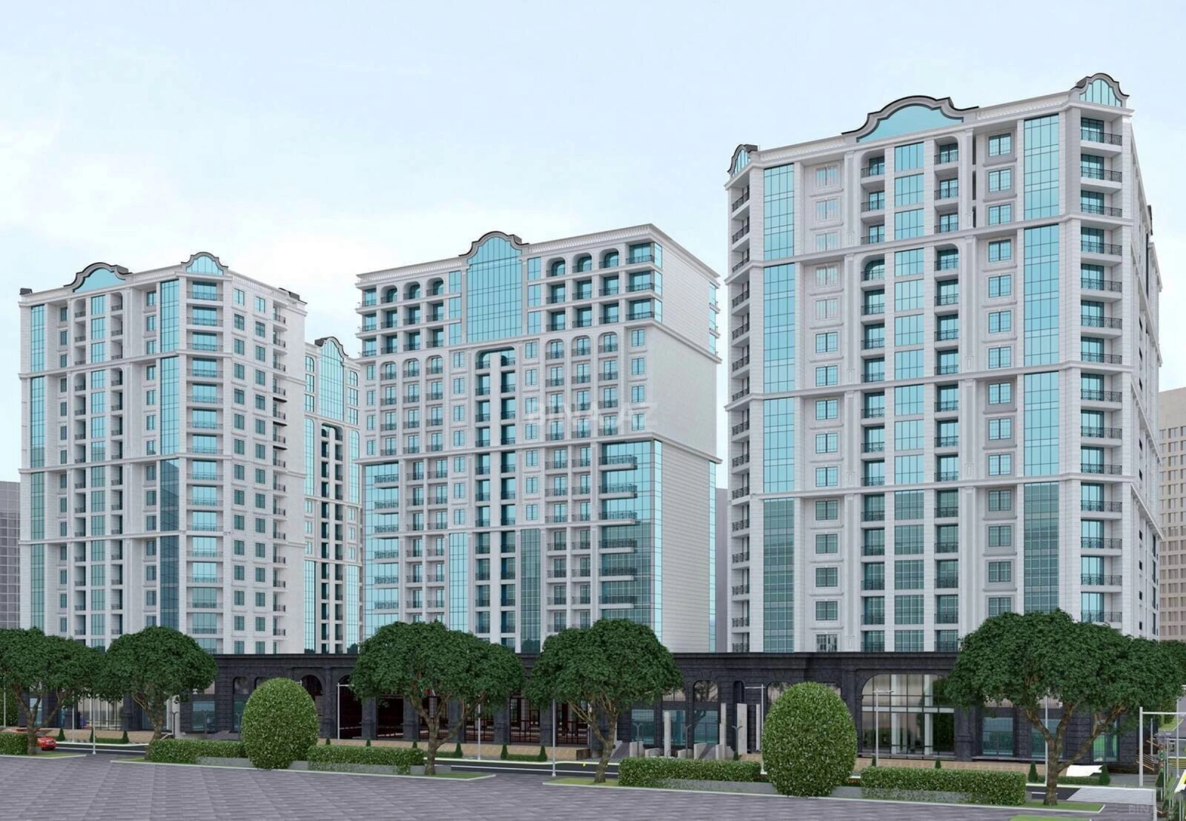 Satılır 4 otaqlı mənzil 196 m²