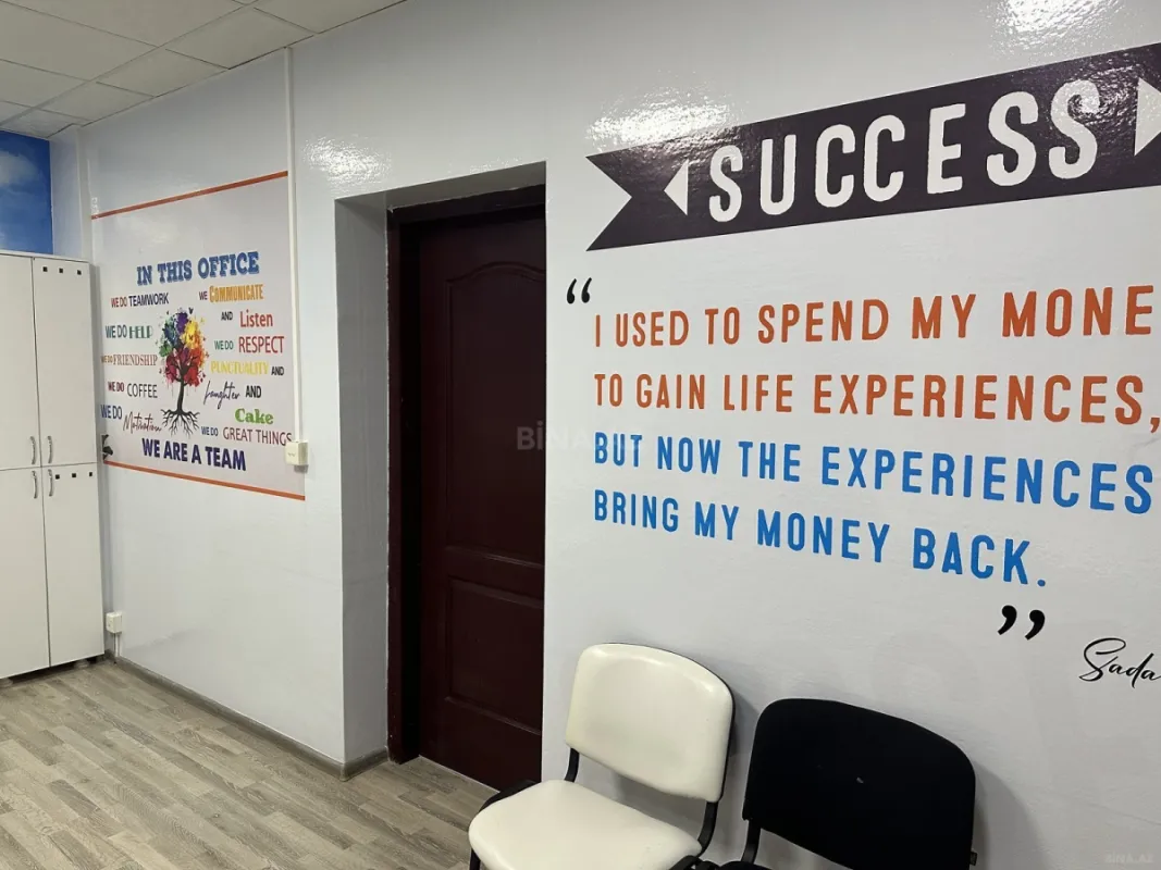 Kirayə verilir 1 otaqlı ofis 25 m²