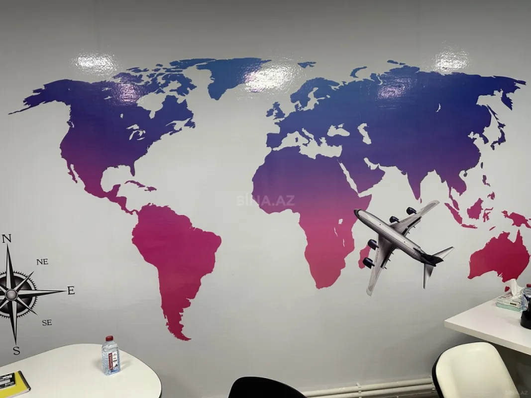 Kirayə verilir 1 otaqlı ofis 25 m²