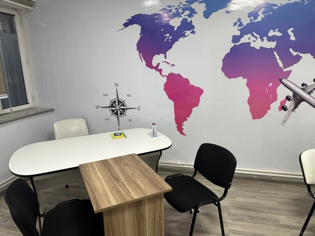 Kirayə verilir 1 otaqlı ofis 25 m²