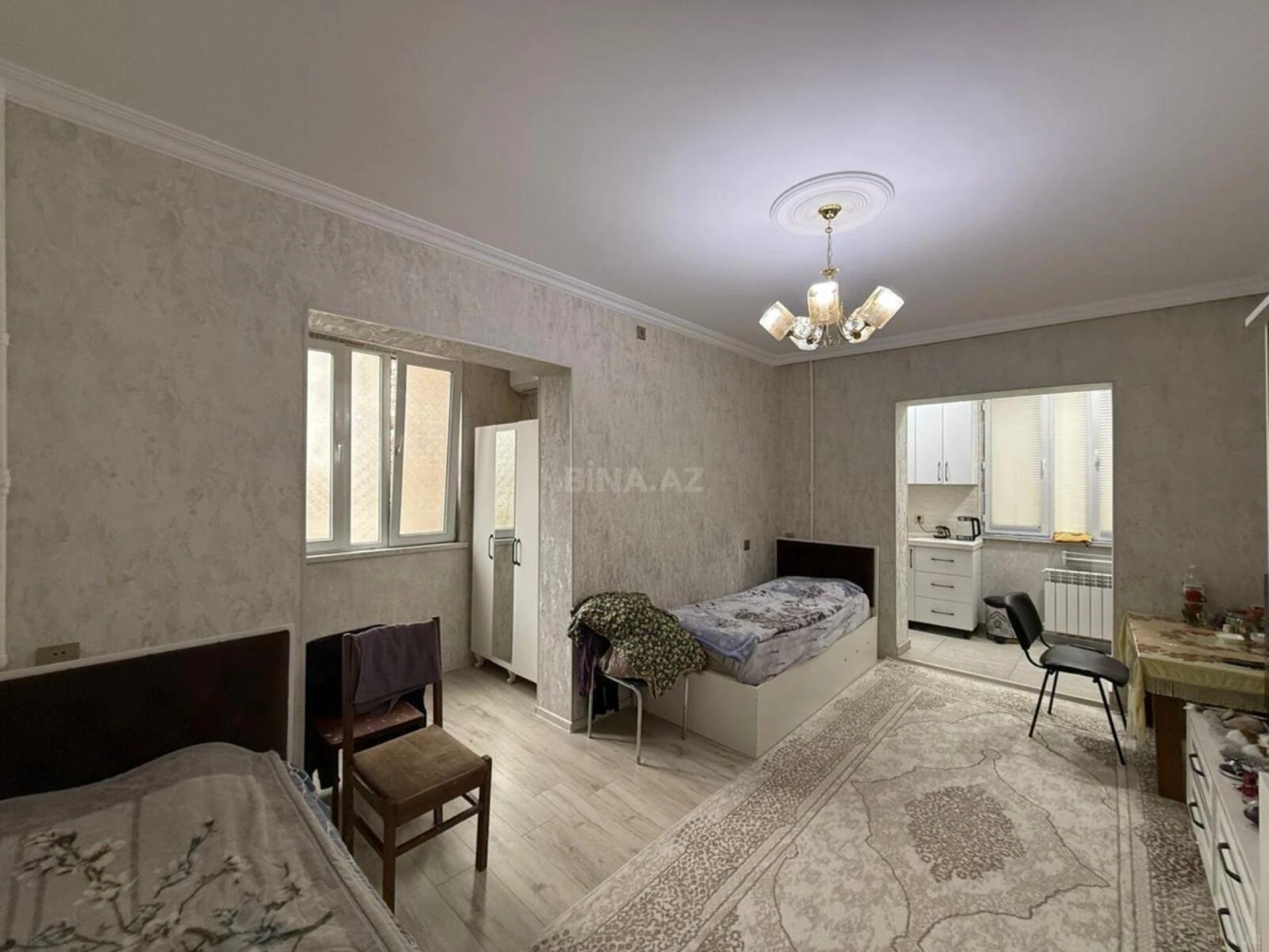 Satılır 2 otaqlı mənzil 47 m²