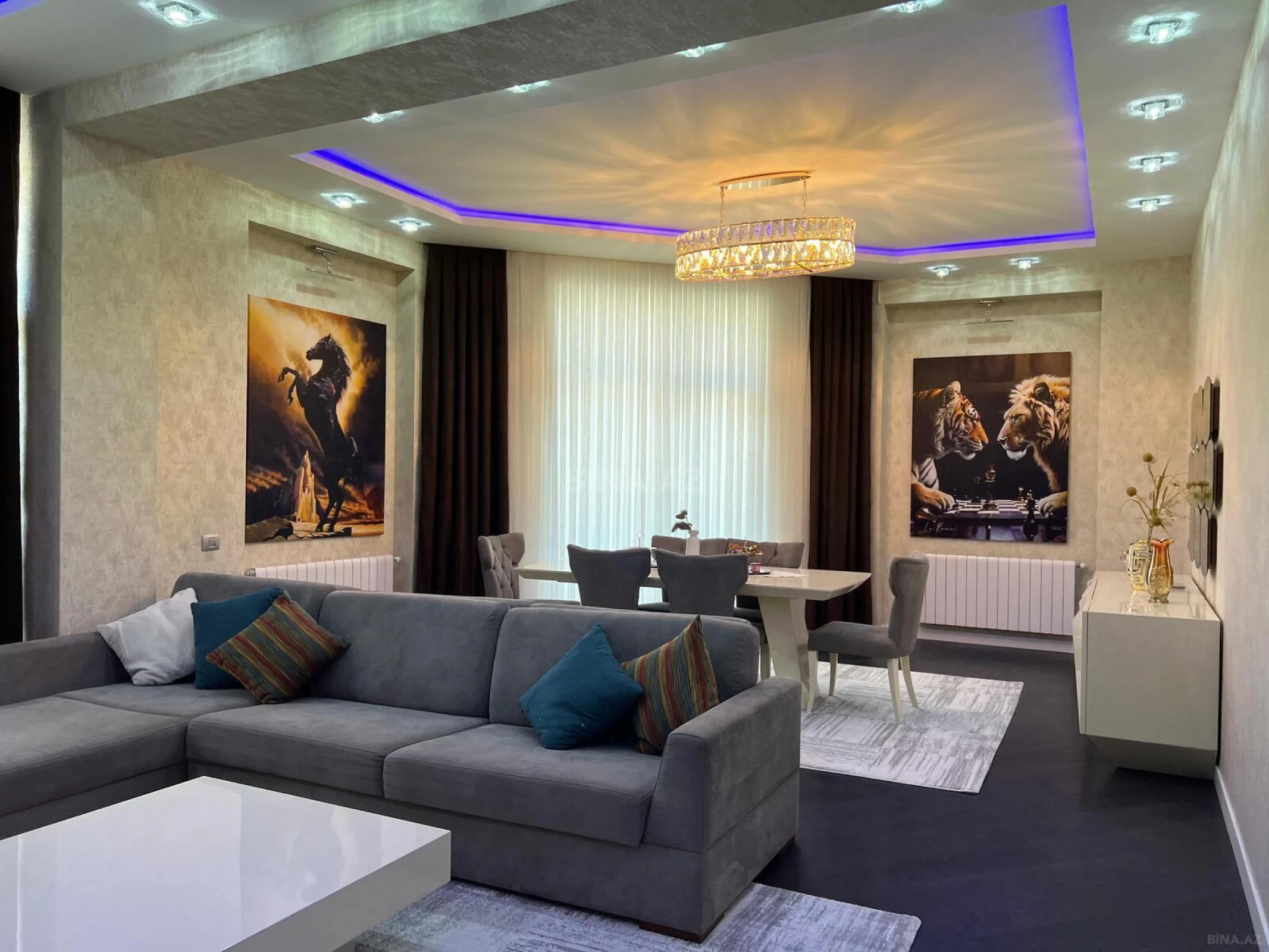 Kirayə verilir 3 otaqlı mənzil 155 m²