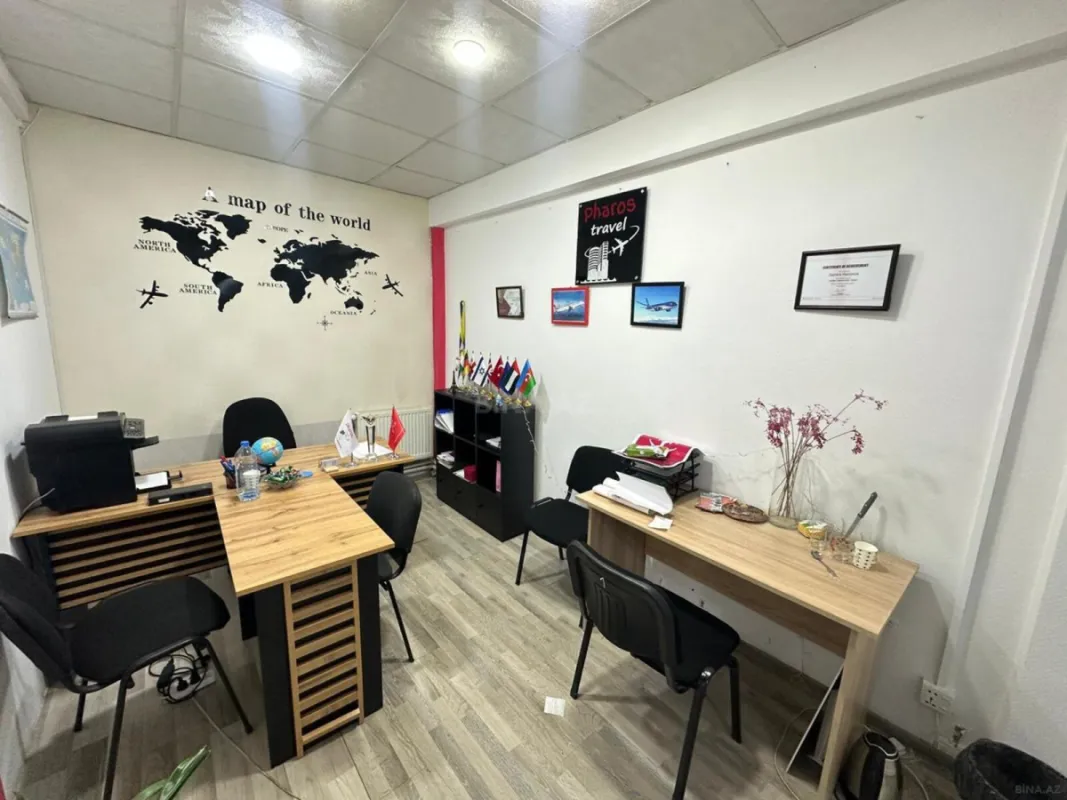 Kirayə verilir 1 otaqlı ofis 12 m²