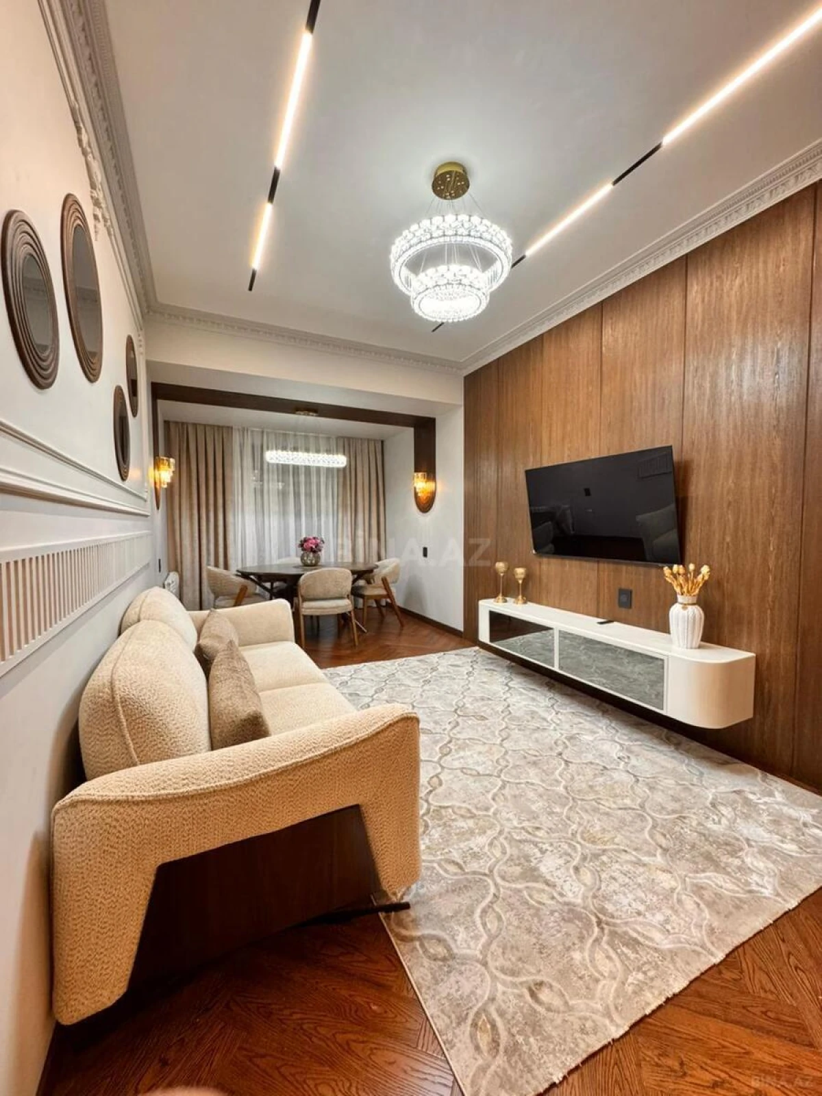 Satılır 3 otaqlı mənzil 91 m²