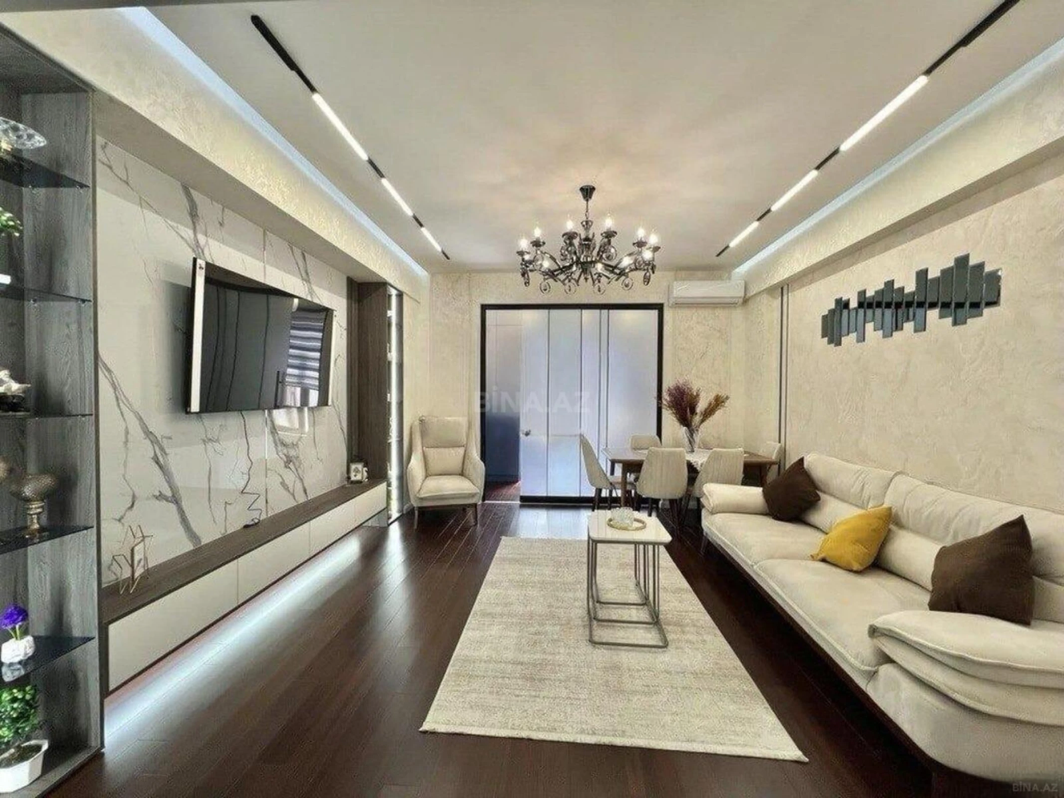 Kirayə verilir 3 otaqlı mənzil 145 m²