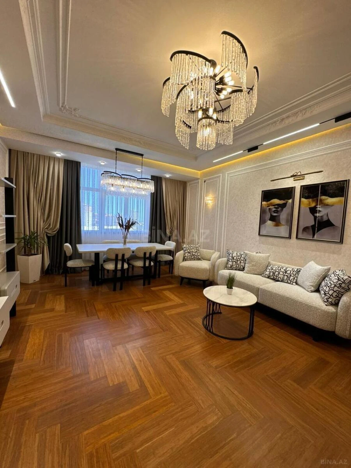 Kirayə verilir 3 otaqlı mənzil 145 m²