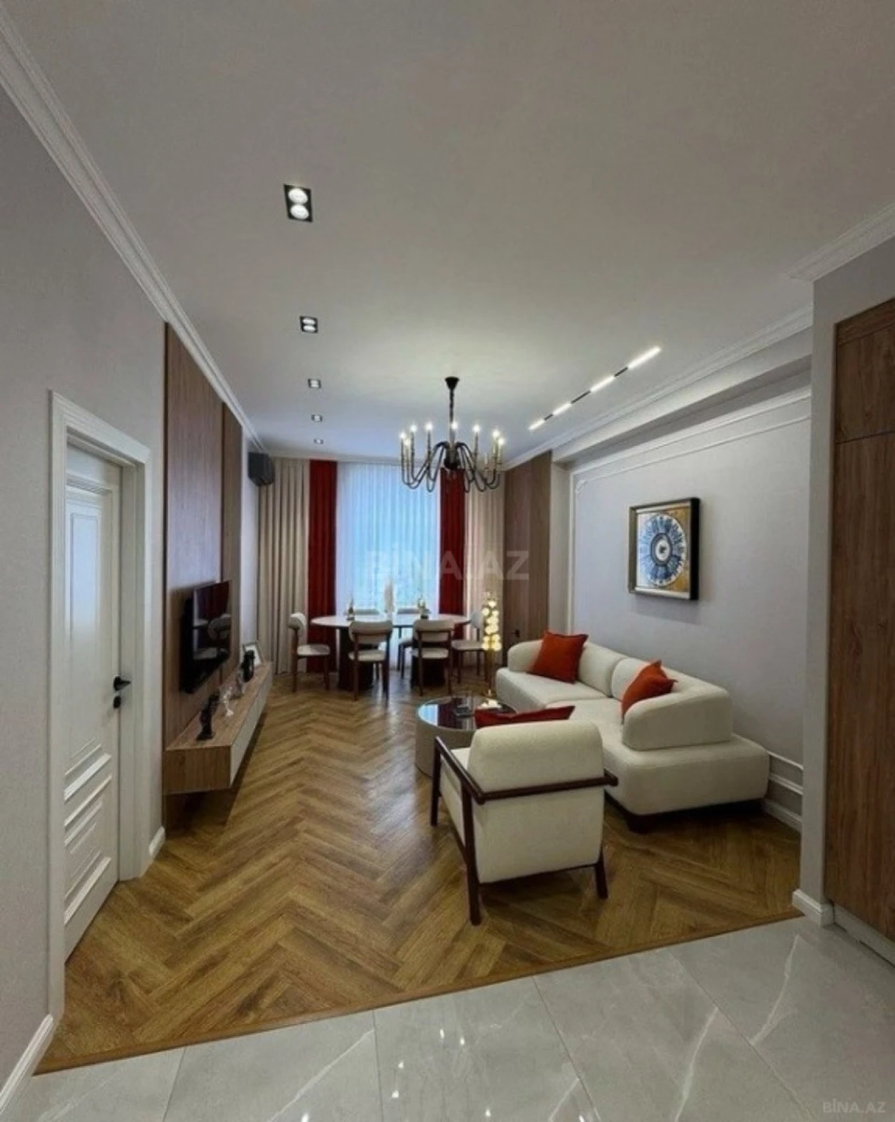 Satılır 2 otaqlı mənzil 55 m²