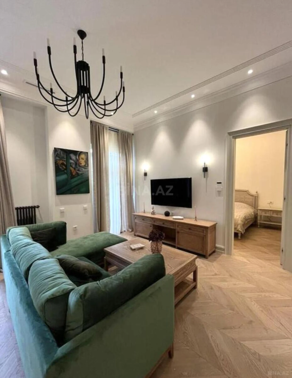 Kirayə verilir 2 otaqlı mənzil 80 m²