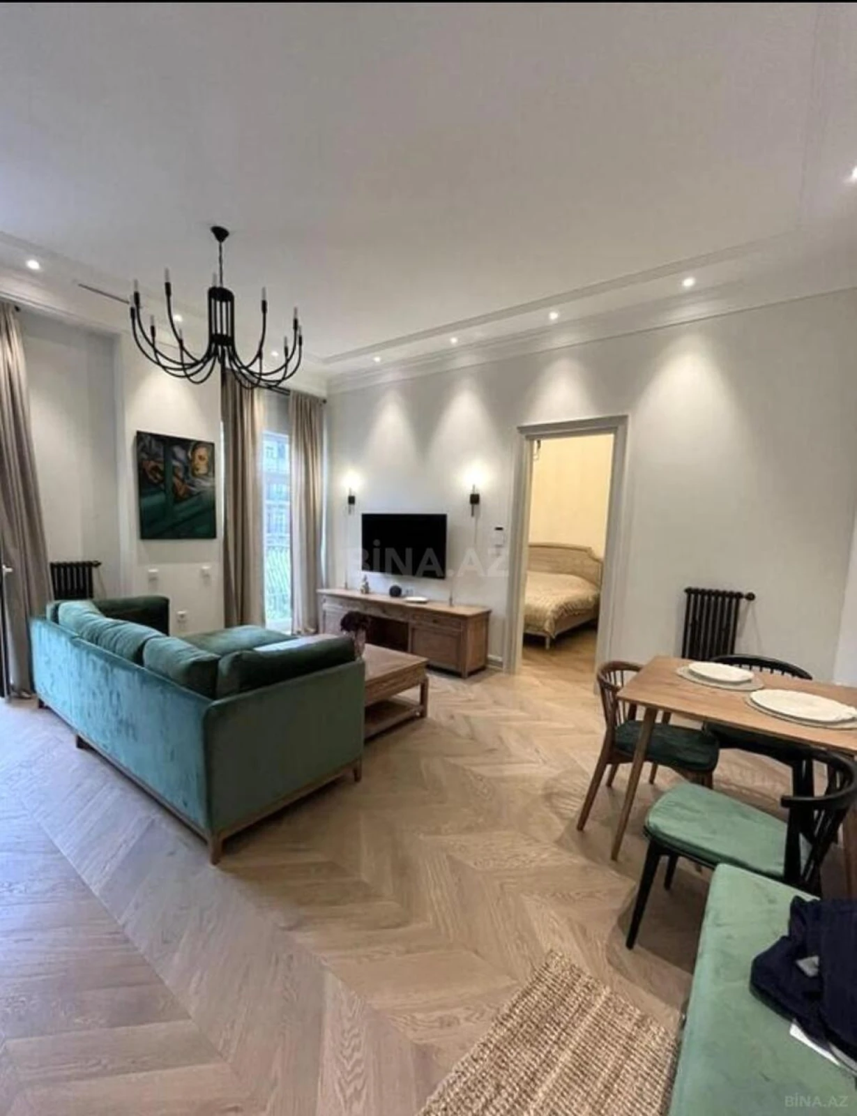 Kirayə verilir 2 otaqlı mənzil 80 m²