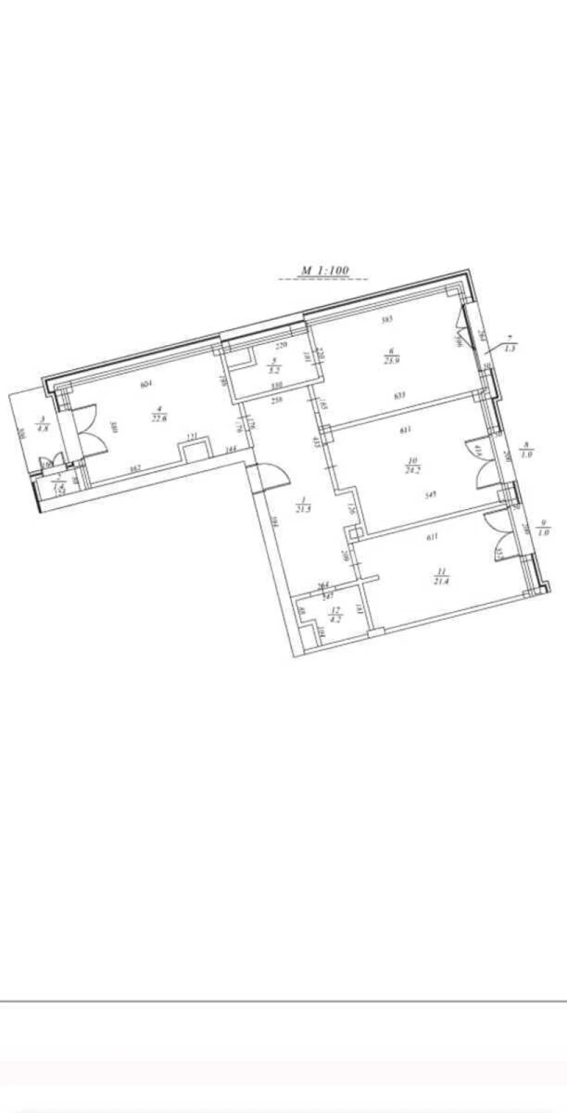 Satılır 3 otaqlı mənzil 130 m²