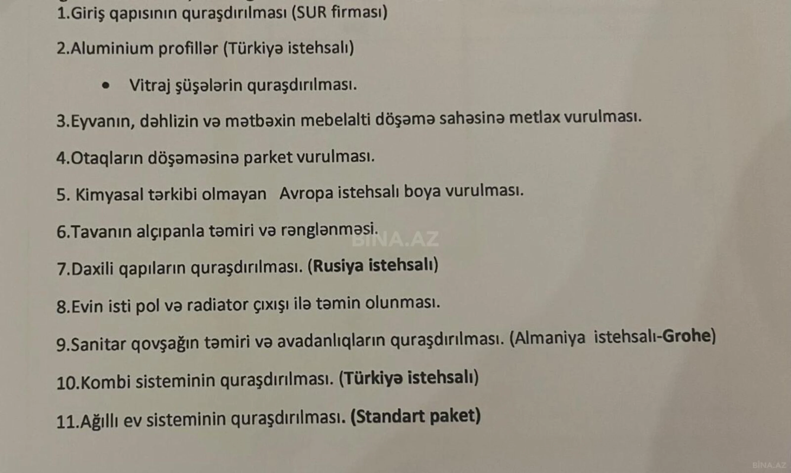 Satılır 2 otaqlı mənzil 56.3 m²