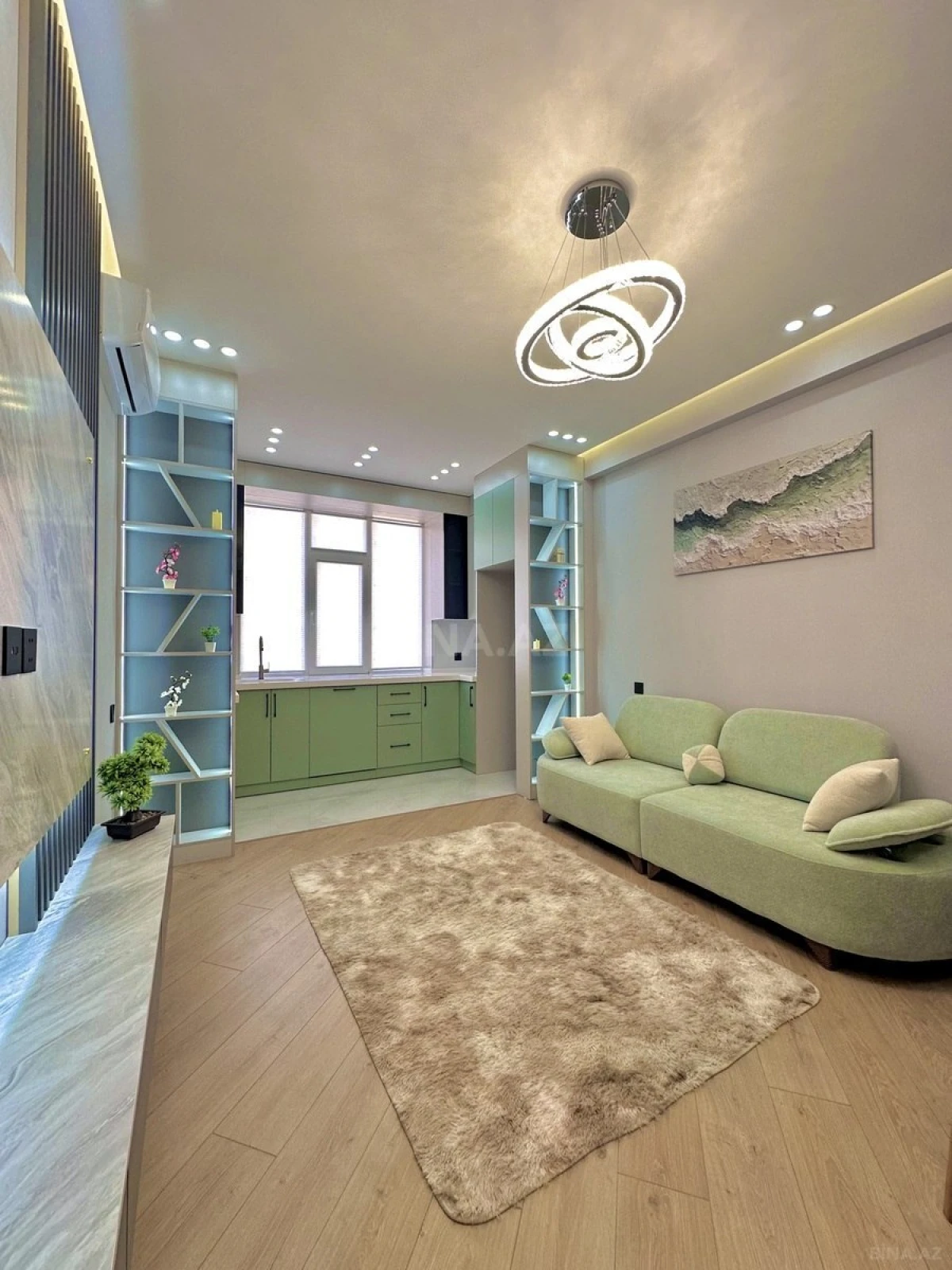 Satılır 2 otaqlı mənzil 55 m²