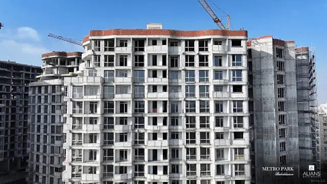 Satılır 1 otaqlı mənzil 42.2 m²