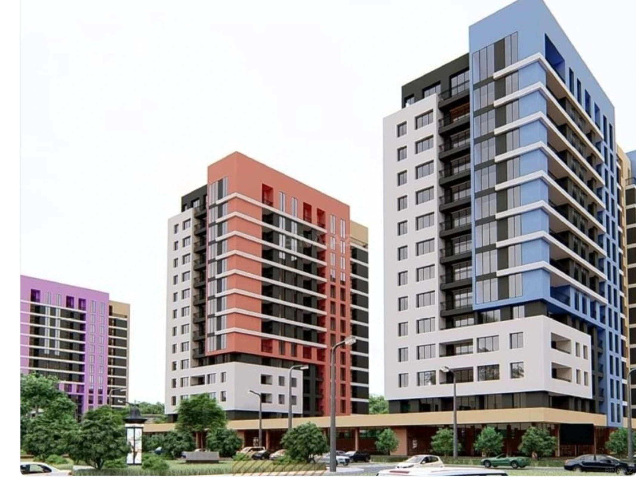 Satılır 2 otaqlı mənzil 68.5 m²