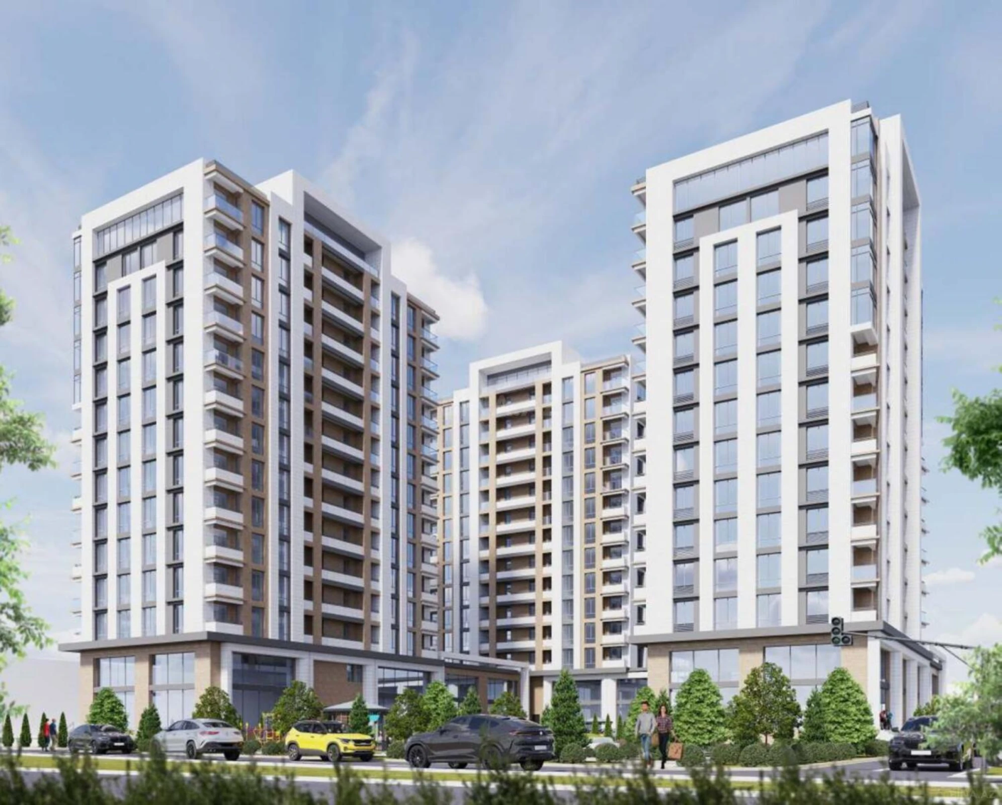 Satılır 1 otaqlı mənzil 53.4 m²