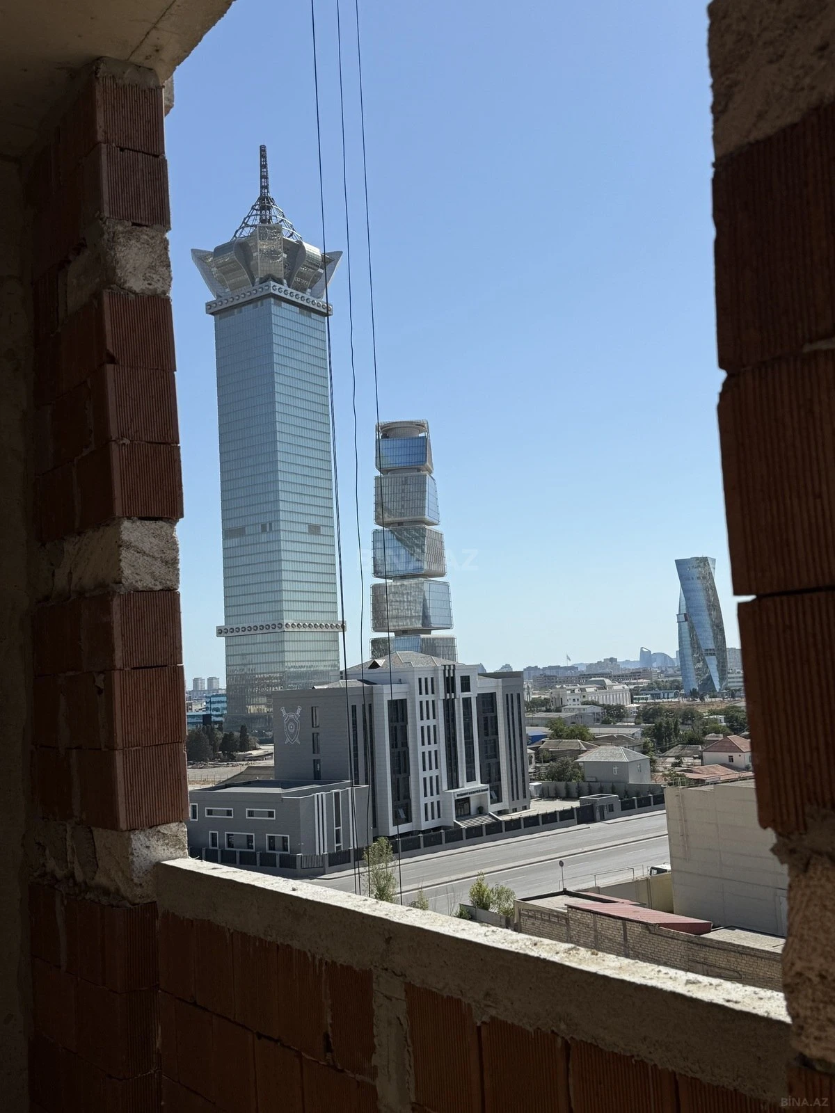 Satılır 1 otaqlı mənzil 53.4 m²