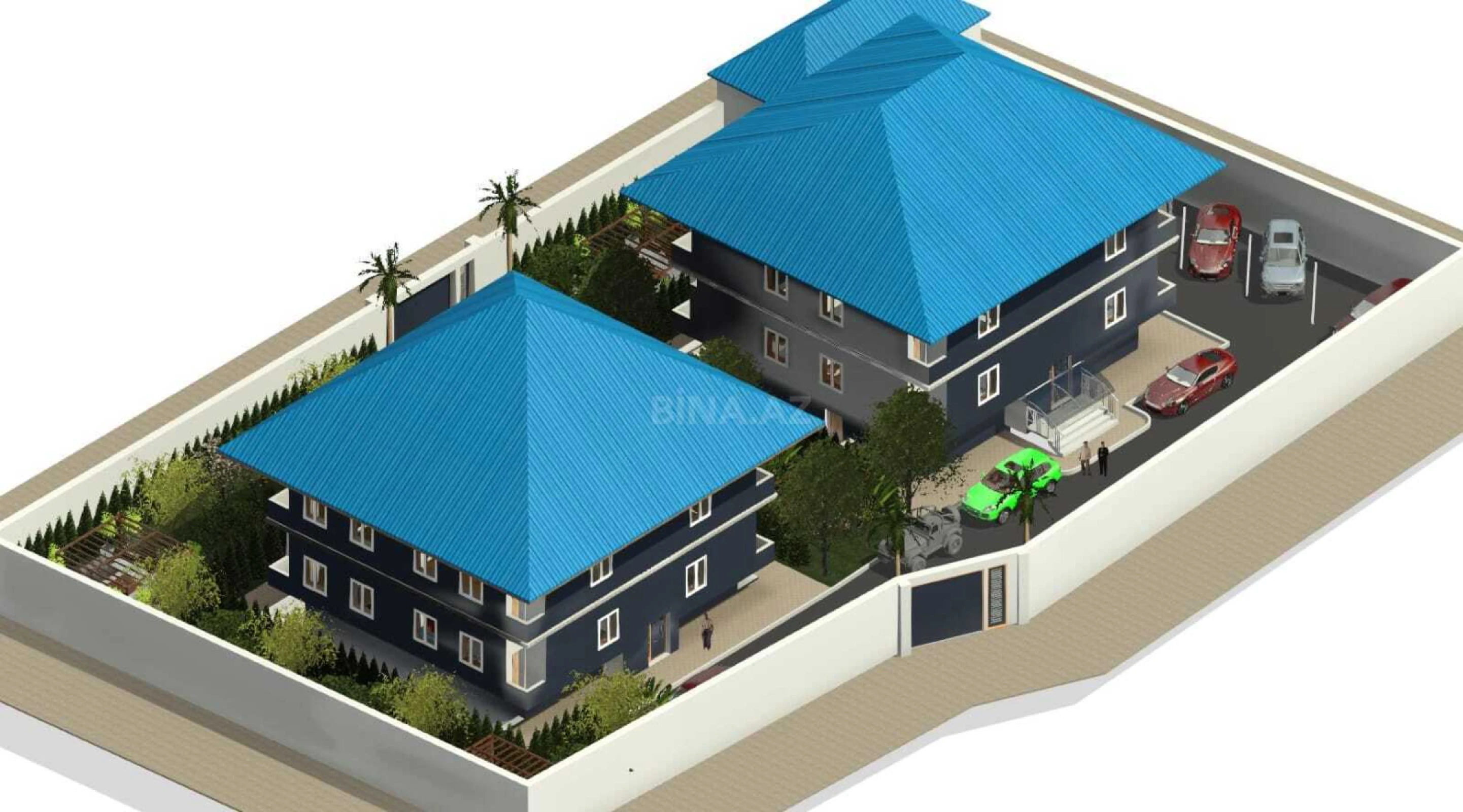 Satılır 2 otaqlı mənzil 62 m²