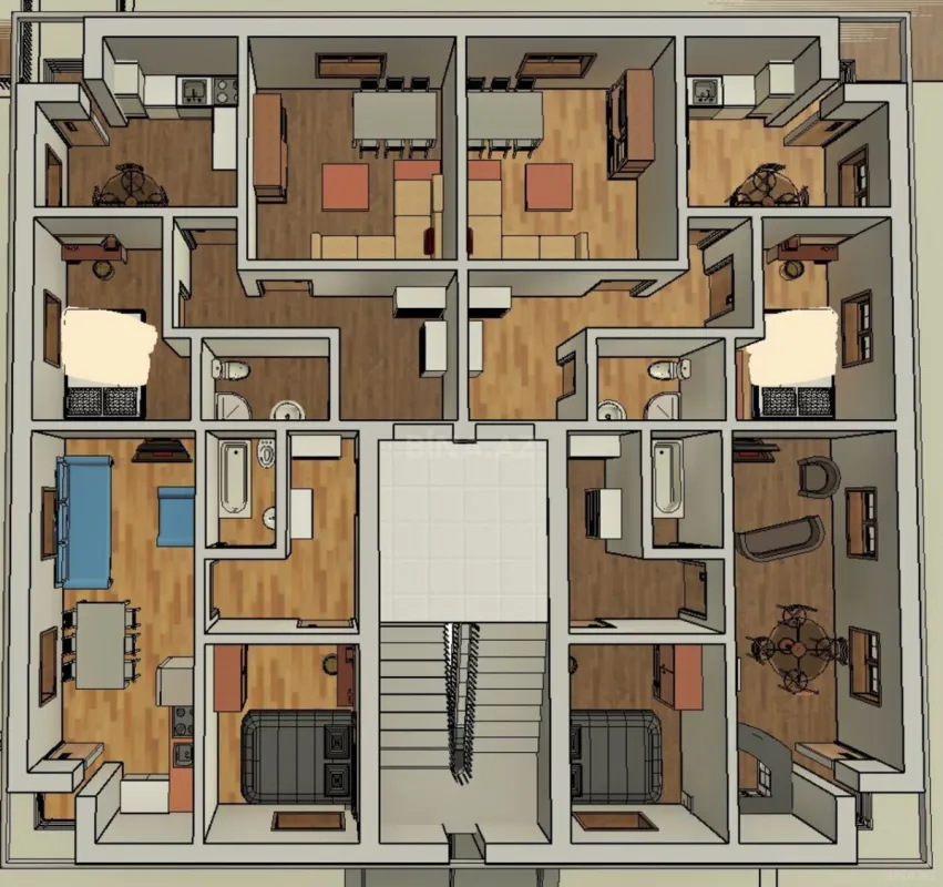 Satılır 2 otaqlı mənzil 62 m²