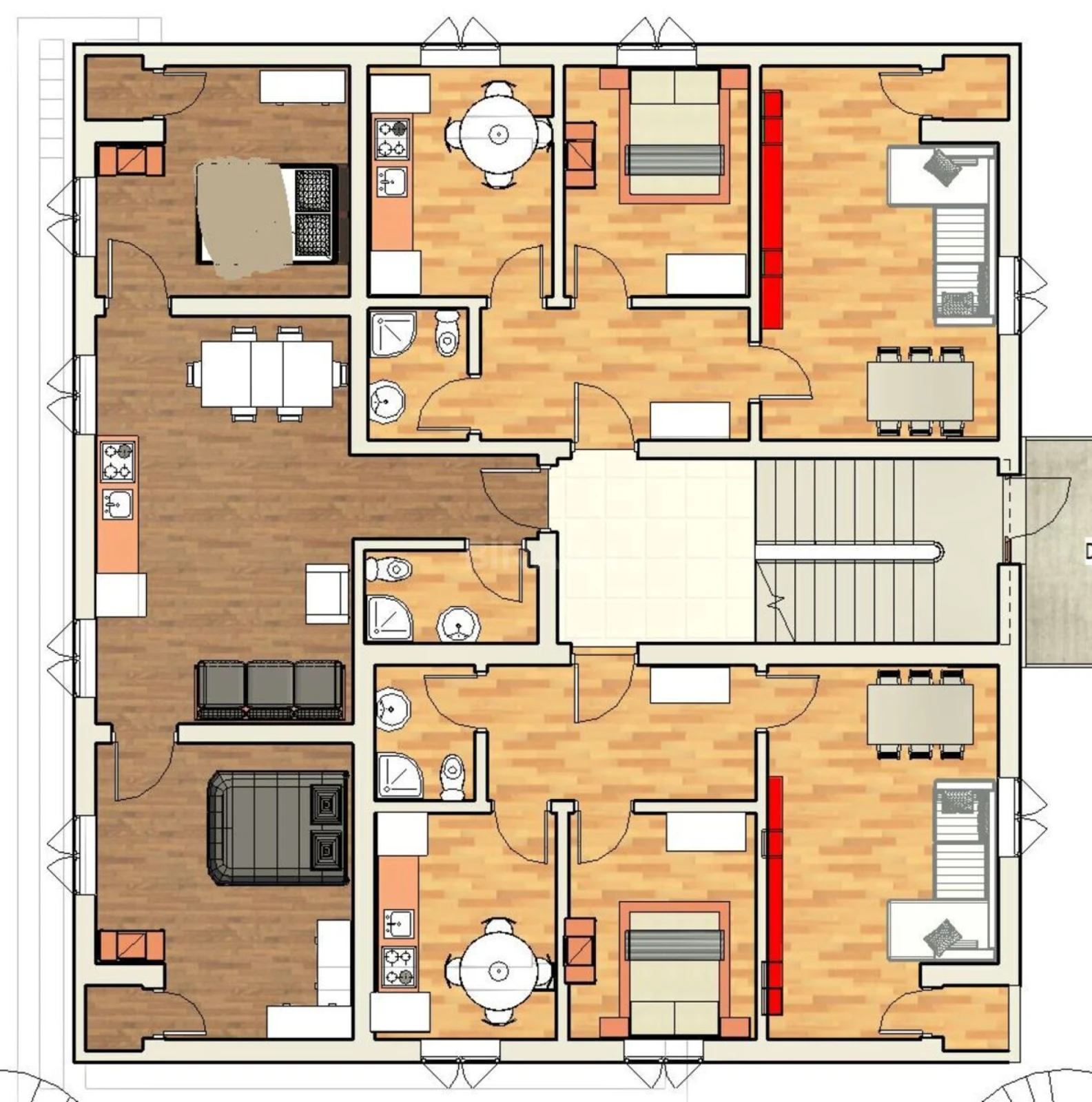Satılır 2 otaqlı mənzil 62 m²
