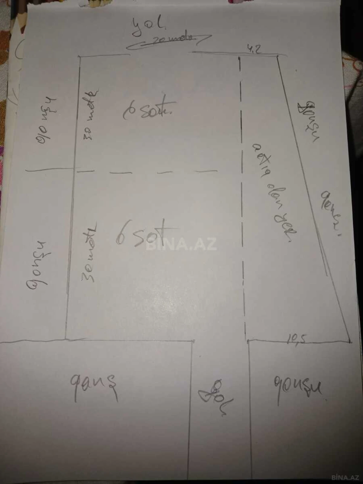 Satılır torpaq sahəsi 17 m²