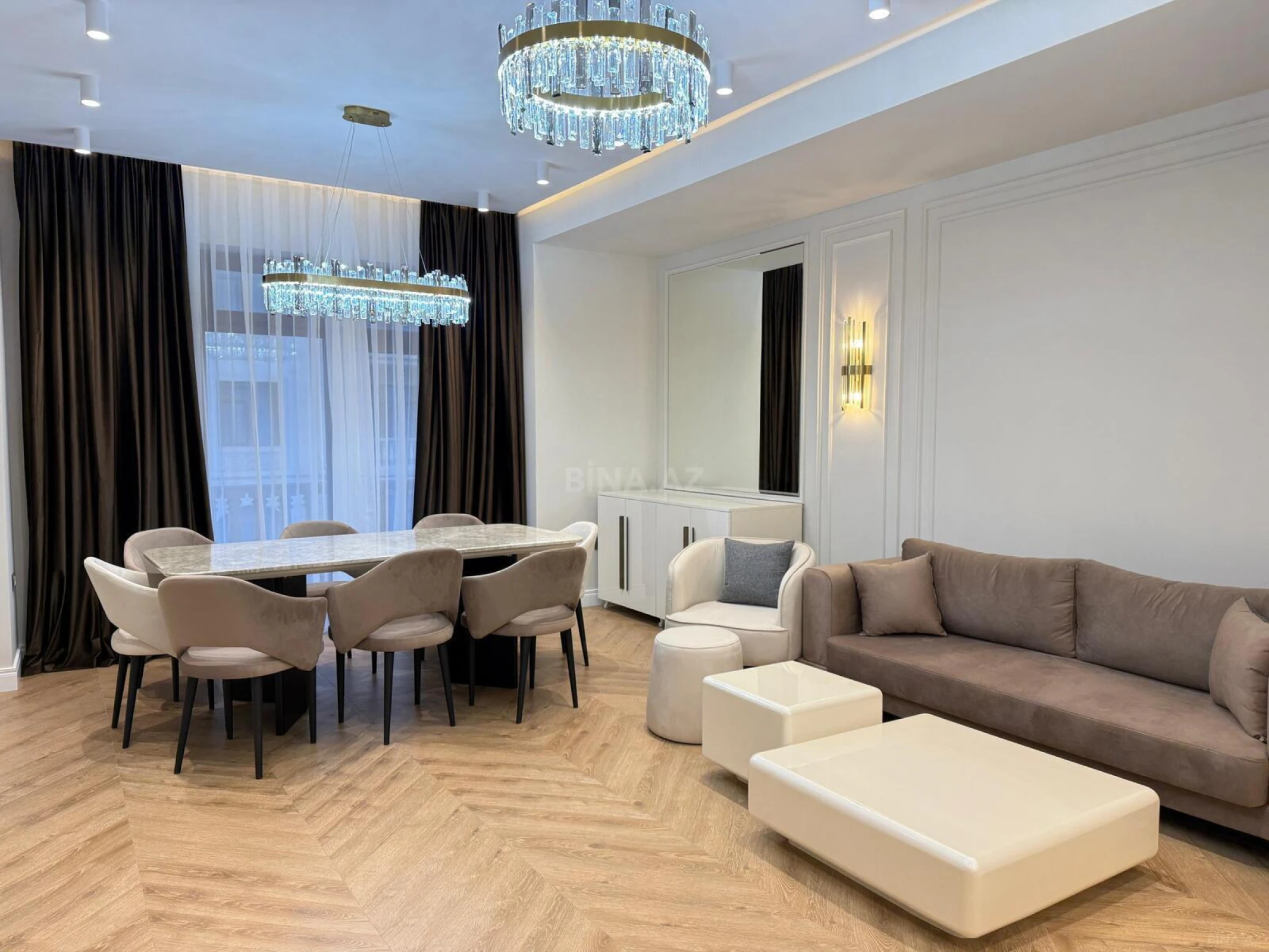Kirayə verilir 3 otaqlı mənzil 120 m²