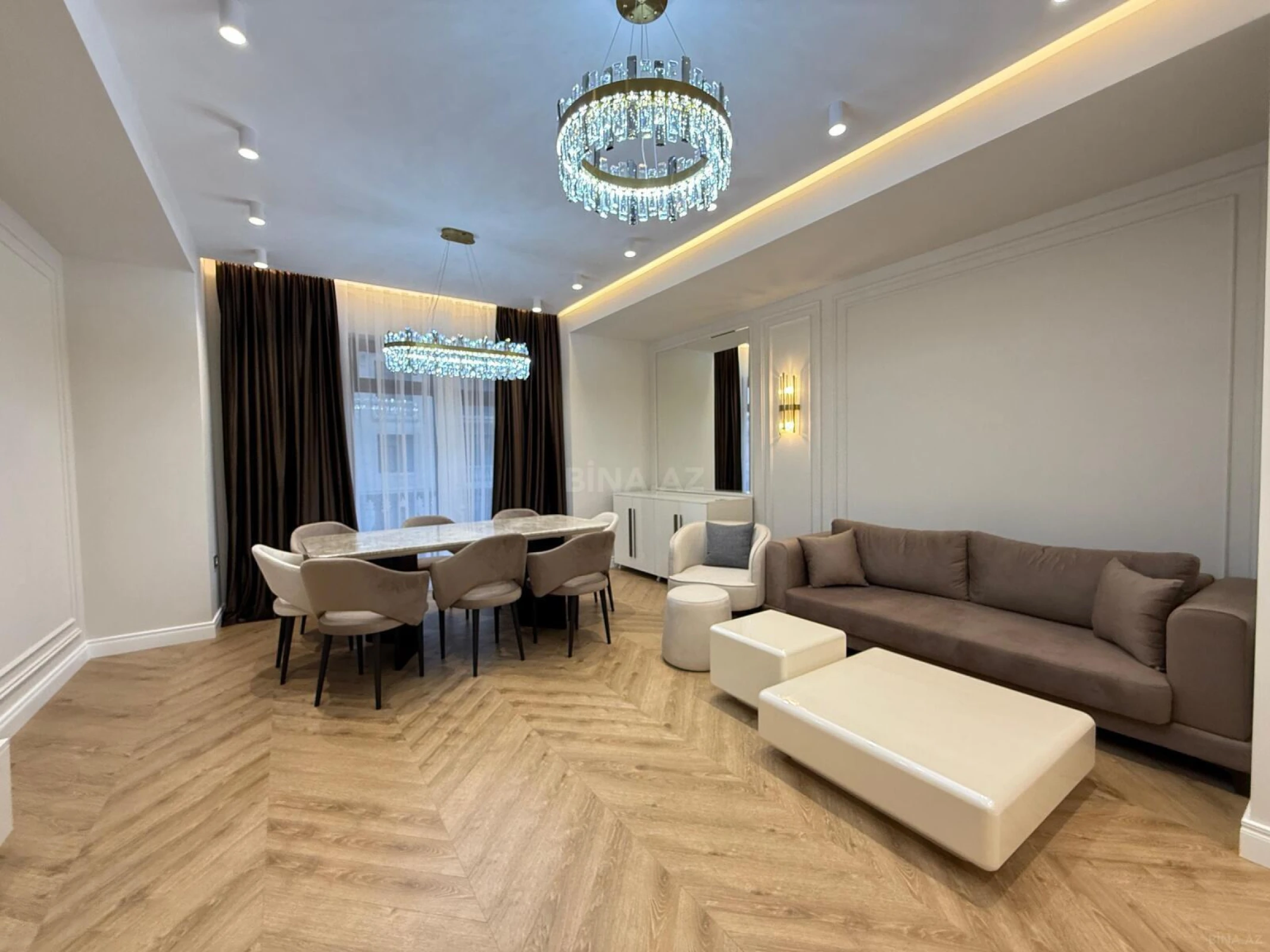 Kirayə verilir 3 otaqlı mənzil 120 m²