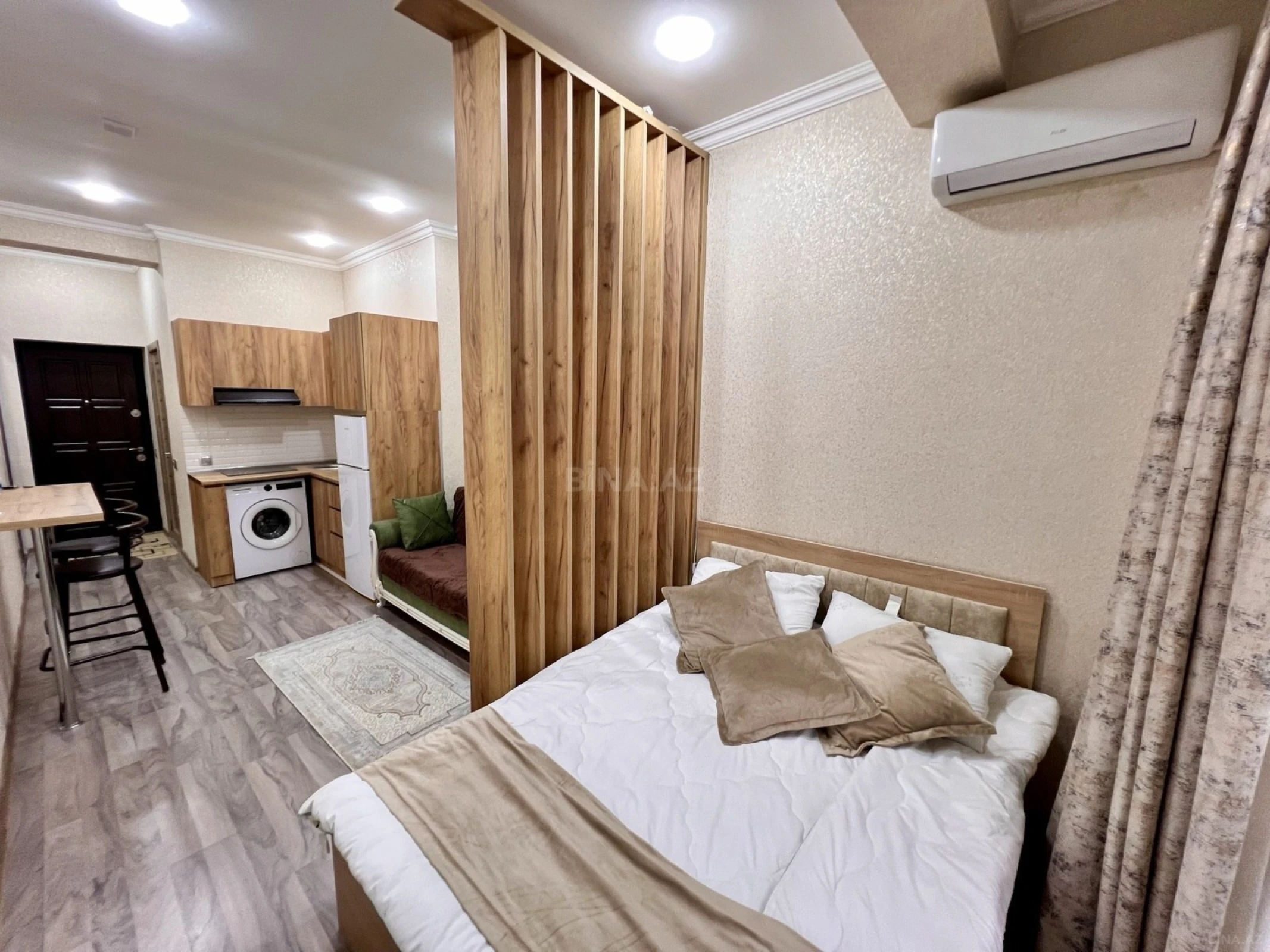 Kirayə verilir 1 otaqlı mənzil 35 m²