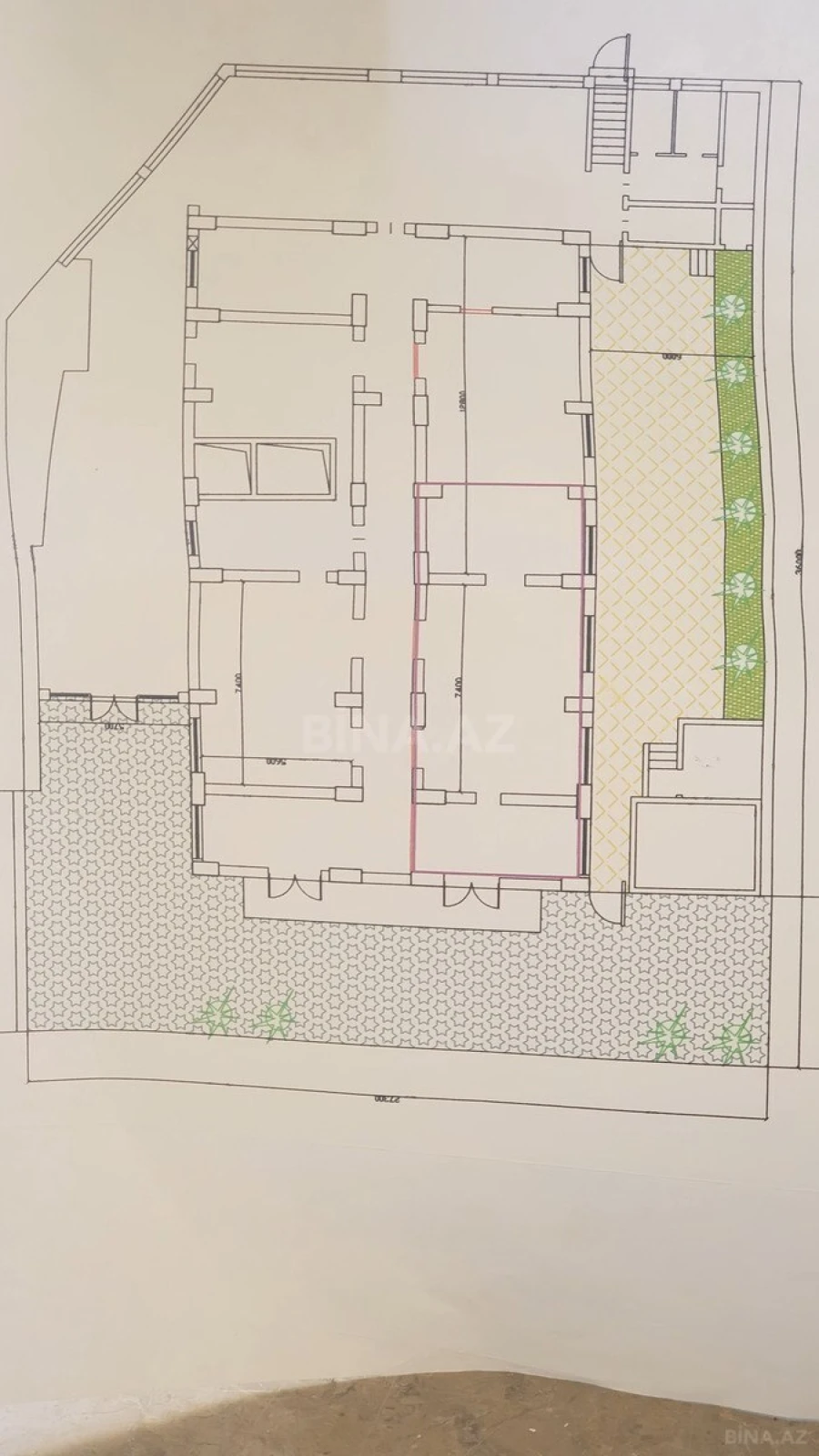 Kirayə verilir obyekt 650 m²