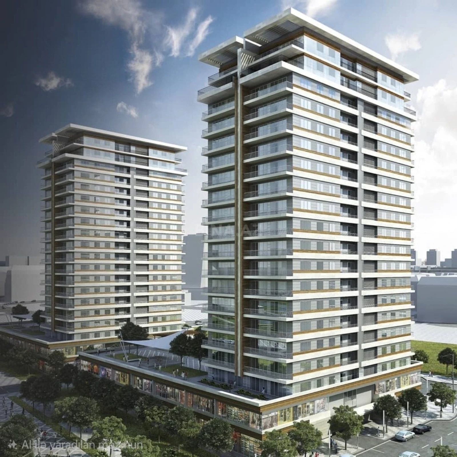 Kirayə verilir 2 otaqlı mənzil 70 m²